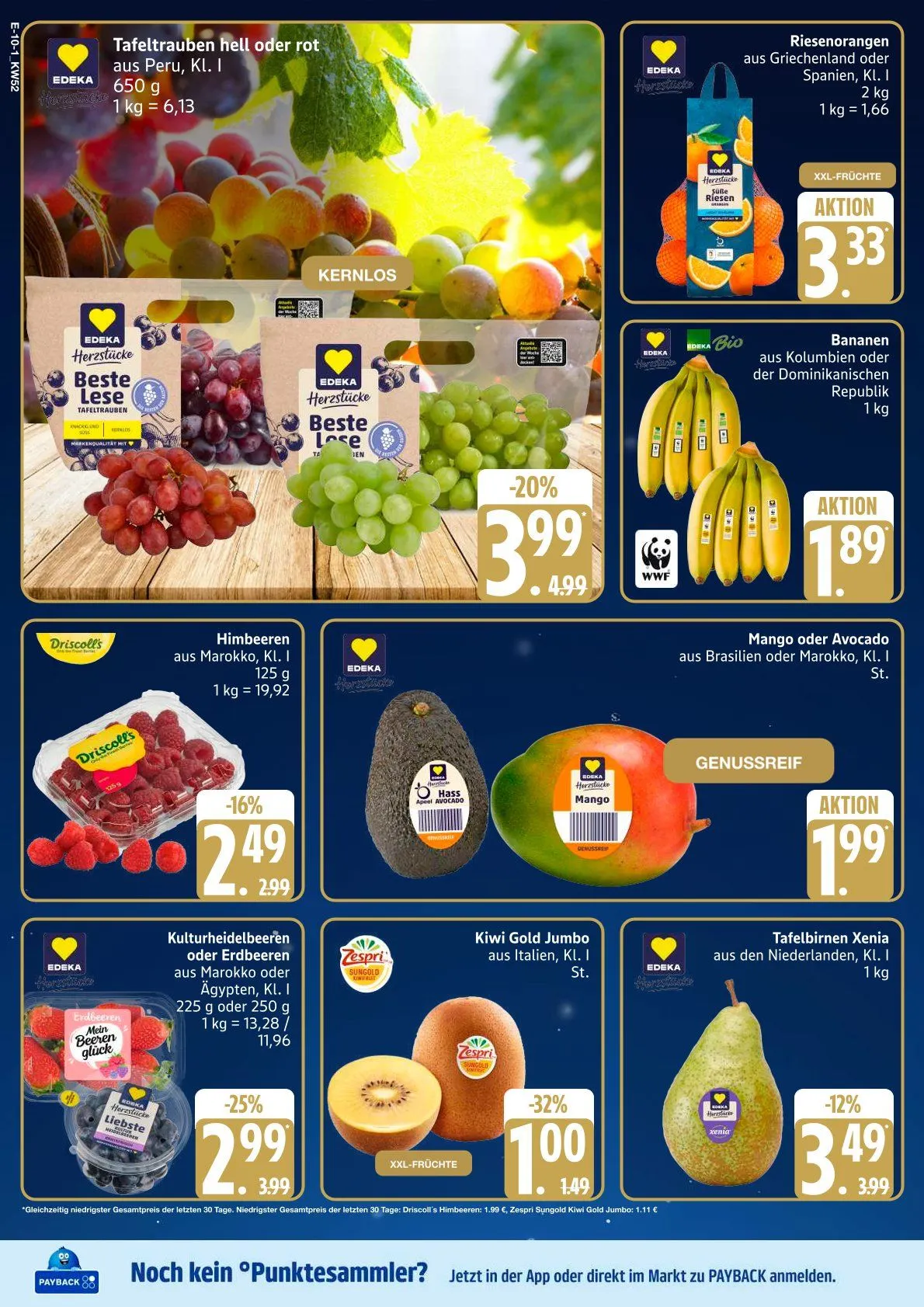 Edeka Angebote von 22. Dezember bis 27. Dezember 2025 - Prospekt seite 12
