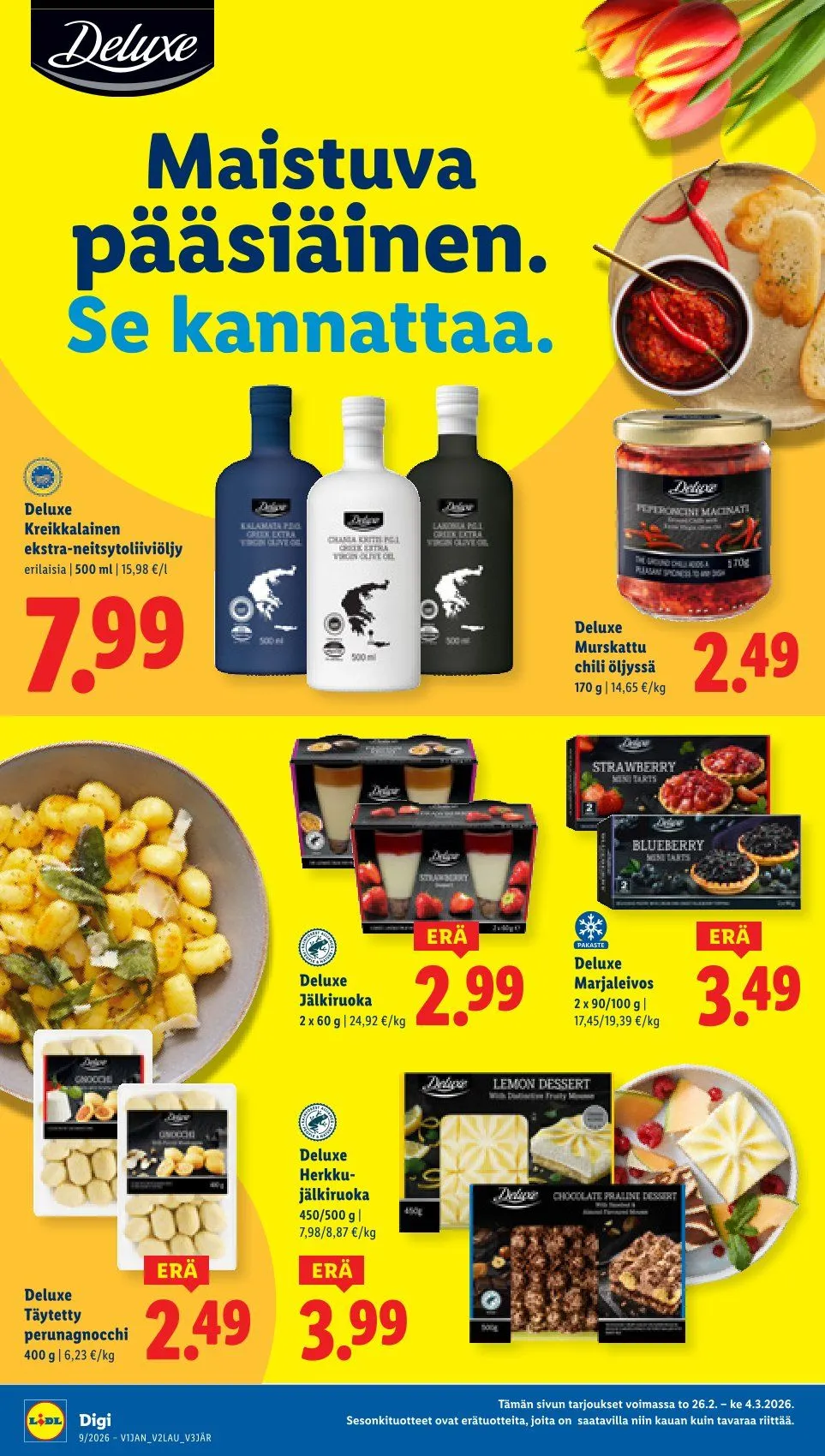Kaupan Lidl  voimassa alkaen 26. helmikuuta - 4. maaliskuuta 2026 - Tarjouslehti sivu 12