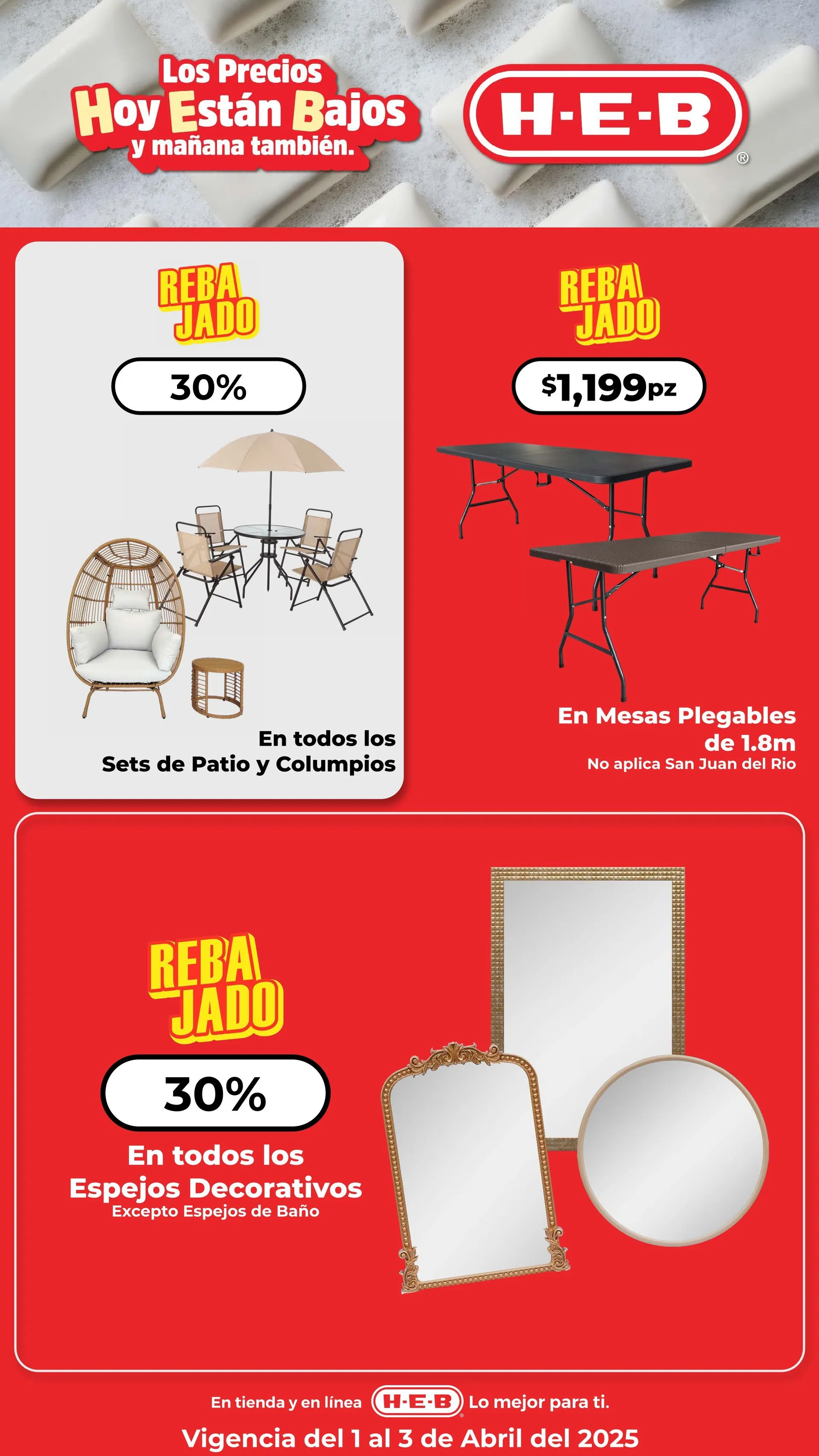Catálogo de H-E-B Ofertas 1 de abril al 3 de abril 2025 - Pagina 12