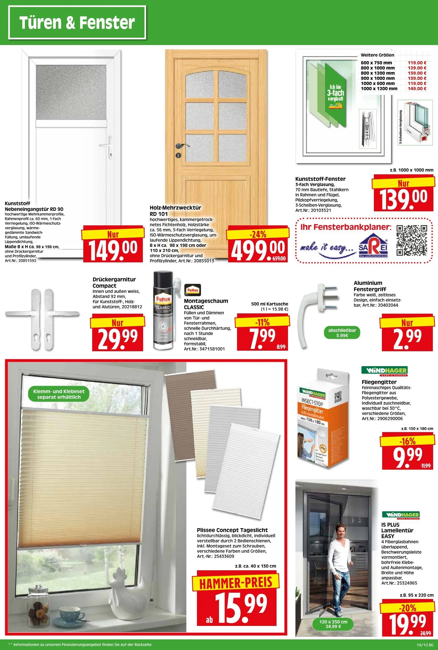 Herkules Baumarkt Prospekte von 5. Mai bis 10. Mai 2025 - Prospekt seite 12