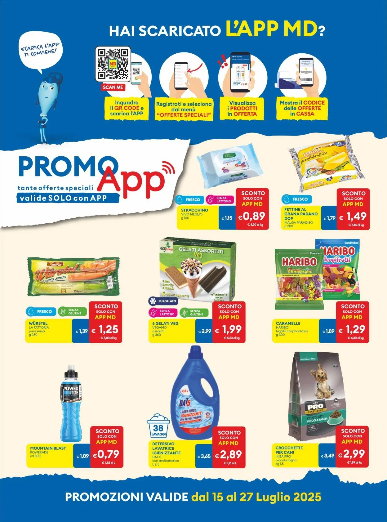 Volantini MD Discount da 15 luglio a 27 luglio di 2025 - Pagina del volantino 12
