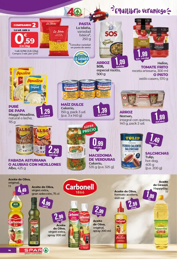 Catálogo de SPAR Gran Canaria Ofertas 10 de julio al 23 de julio 2026 - Página 12