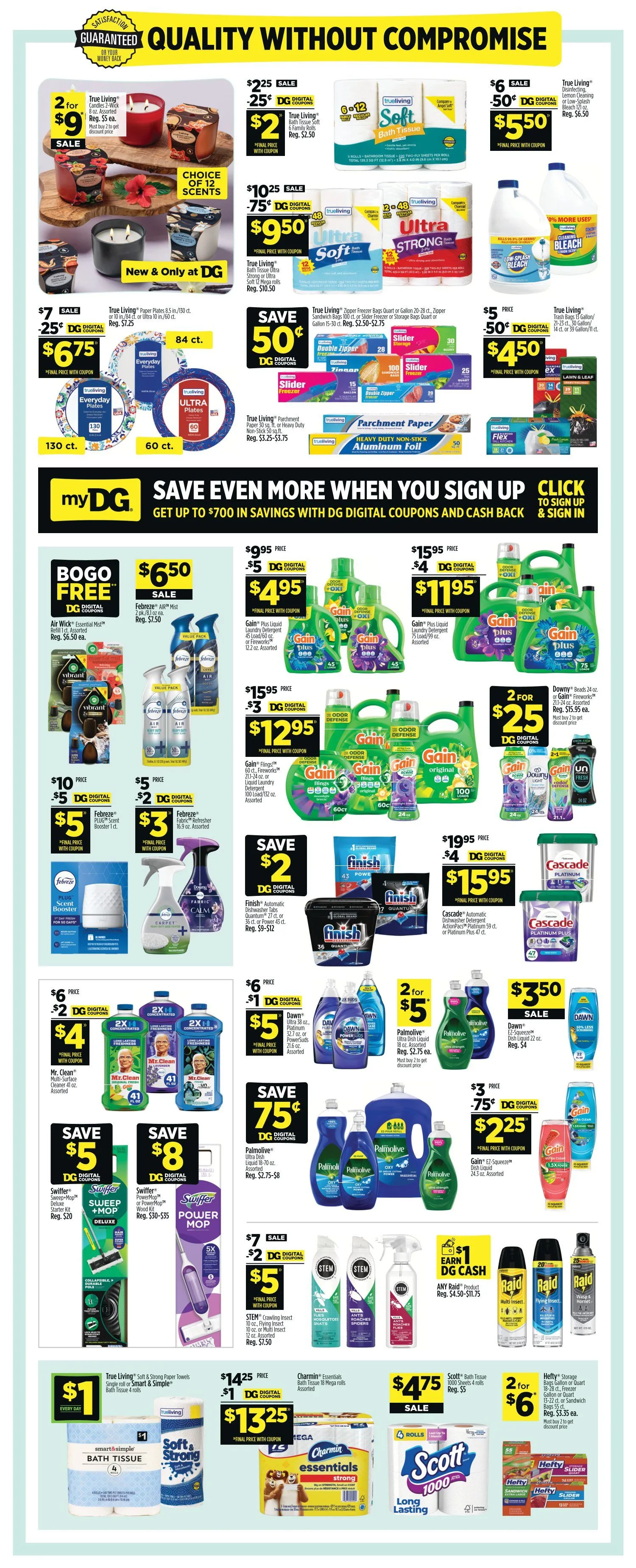 Weekly promotion Dollar General Sales spanning from May 3 to May 9 2026 - Page 12 for Catalogue 365