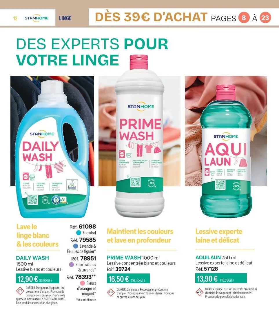 Catalogues Stanhome du 20 octobre au 9 novembre 2025 - Catalogue page 12