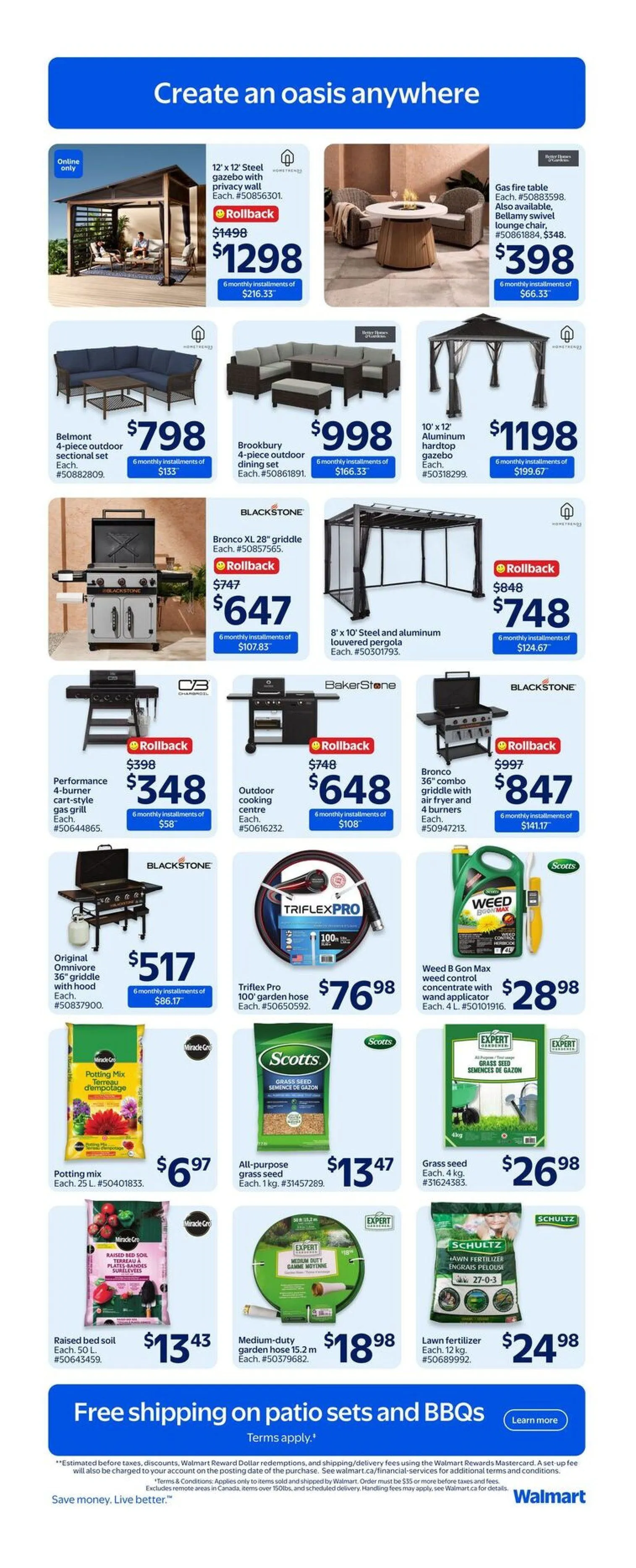 Walmart Sales from April 23 to April 29 2026 - flyer page 12