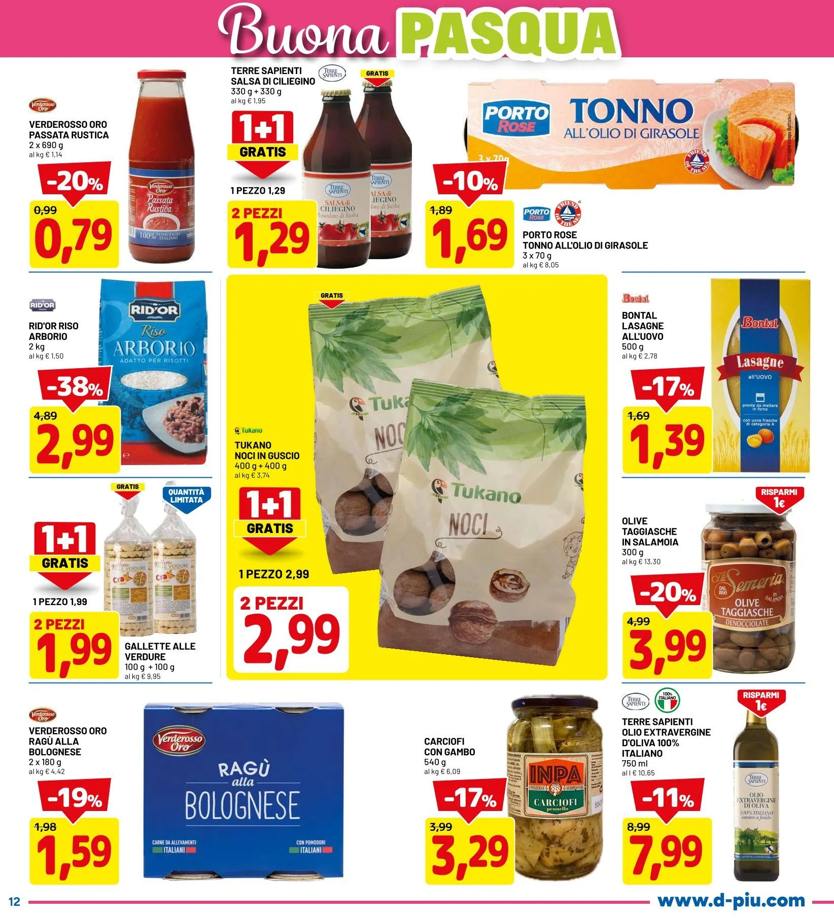  Volantini D Più da 26 marzo a 8 aprile di 2026 - Pagina del volantino 12