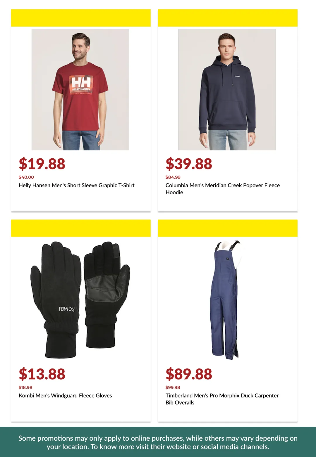 Mark's Sales from March 30 to April 20 2026 - flyer page 12