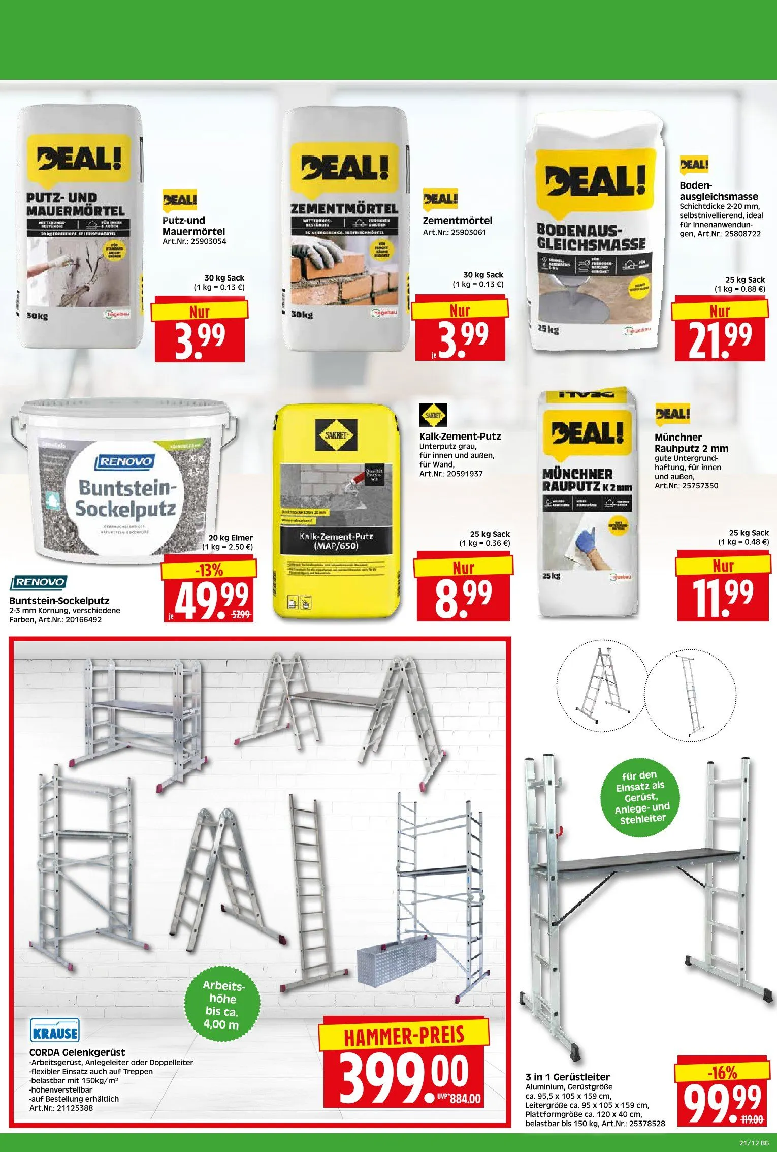 Herkules Baumarkt Prospekte von 18. Mai bis 25. Mai 2026 - Prospekt seite 12
