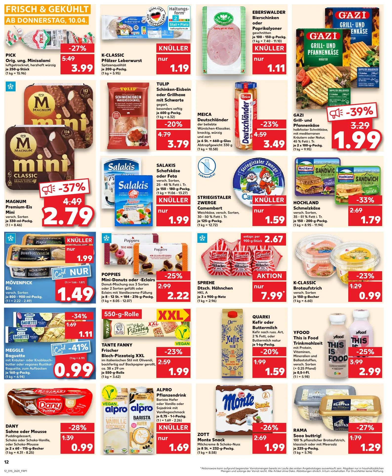Kaufland Prospekt von 10. April bis 16. April 2025 - Prospekt seite 12