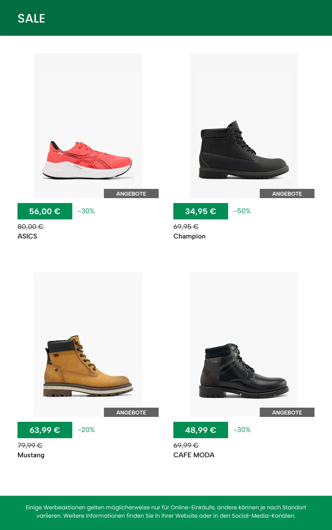  Deichmann Angebote von 17. Dezember bis 6. Januar 2026 - Prospekt seite 12