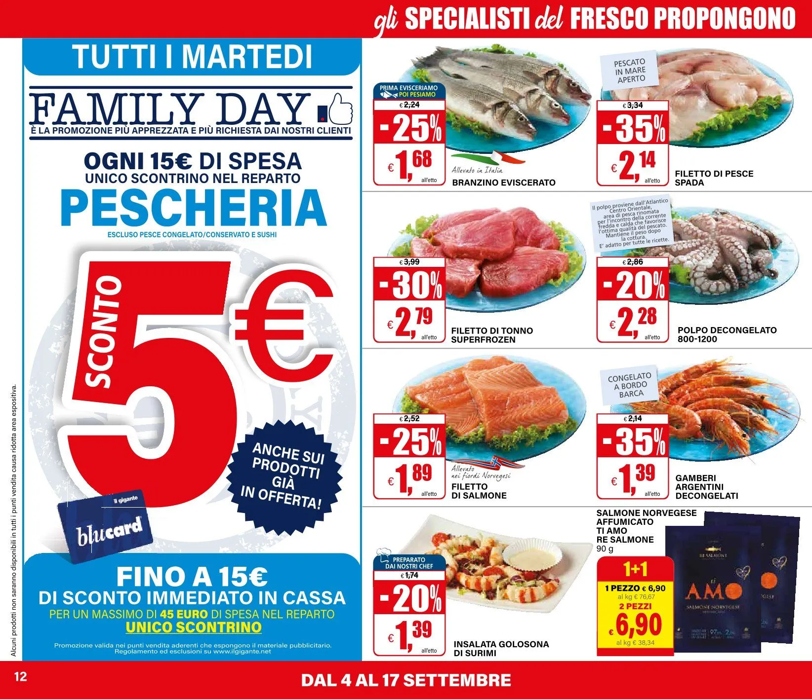 Volantini Il Gigante da 4 settembre a 17 settembre di 2025 - Pagina del volantino 12