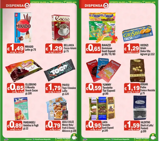 Volantini Primo Prezzo da 19 febbraio a 1 marzo di 2026 - Pagina del volantino 12