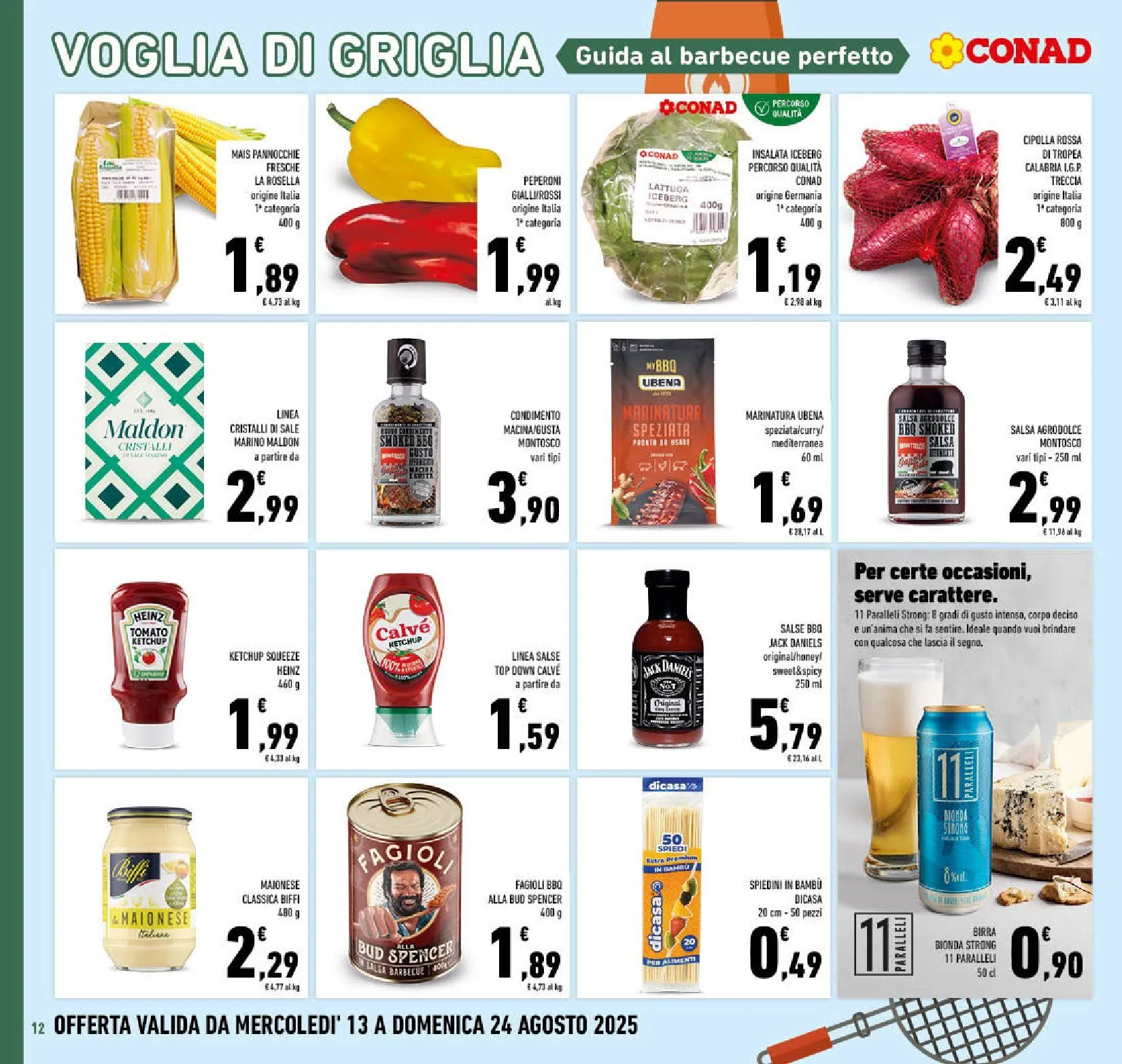 Volantini Conad da 13 agosto a 24 agosto di 2025 - Pagina del volantino 12