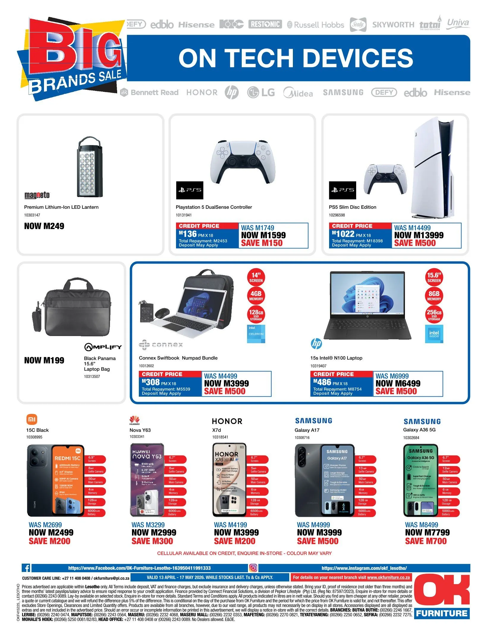  OK Furniture Sales from 13 May to 17 May 2026 - Catalogue Page 12