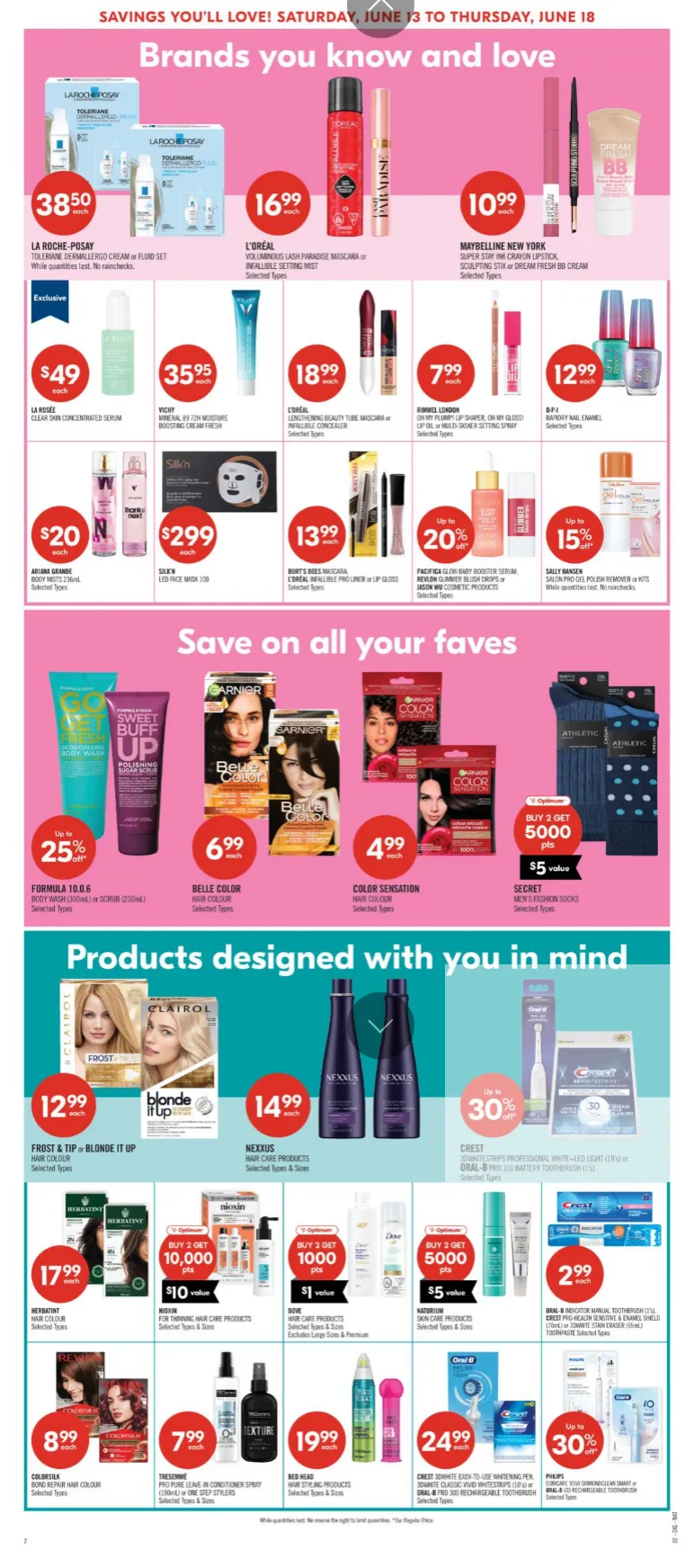 Shoppers Drug Mart Sales from June 13 to June 18 2026 - flyer page 12
