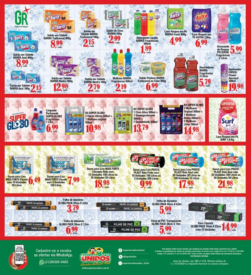 Encarte de Unidos Supermercados 1 de abril até 15 de abril 2026 - Pagina 12