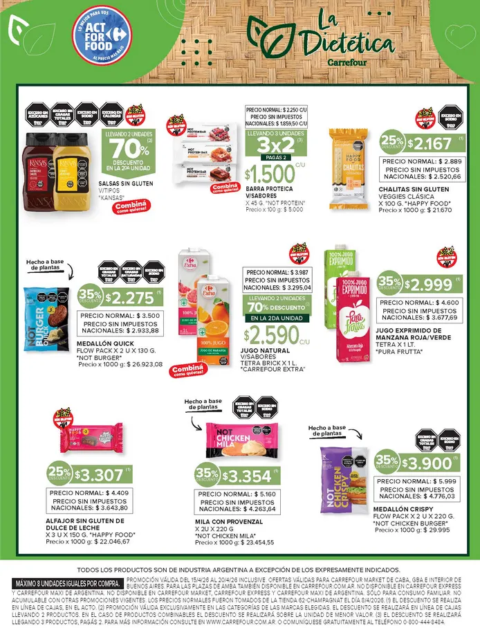 Ofertas de Ofertas Carrefour Market 15 de abril al 20 de abril 2026 - Página 12 del catálogo