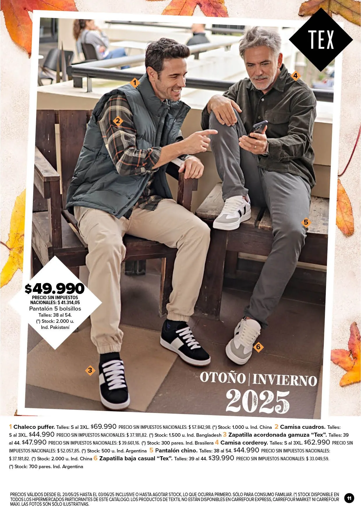 Ofertas de Carrefour TEX 22 de mayo al 3 de junio 2025 - Página 11 del catálogo
