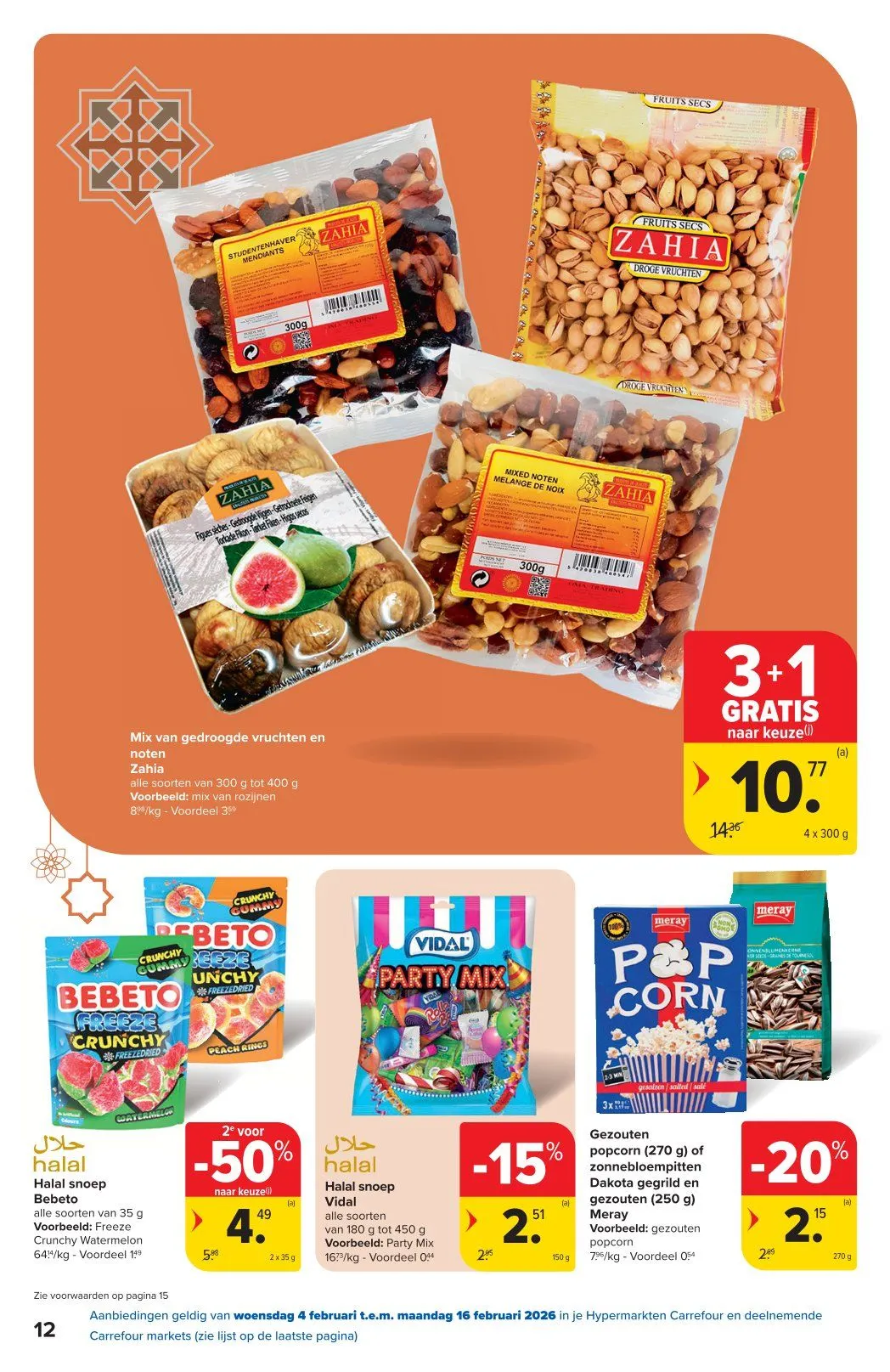 Carrefour folder van 4 februari tot 16 februari 2026 - folder pagina 12