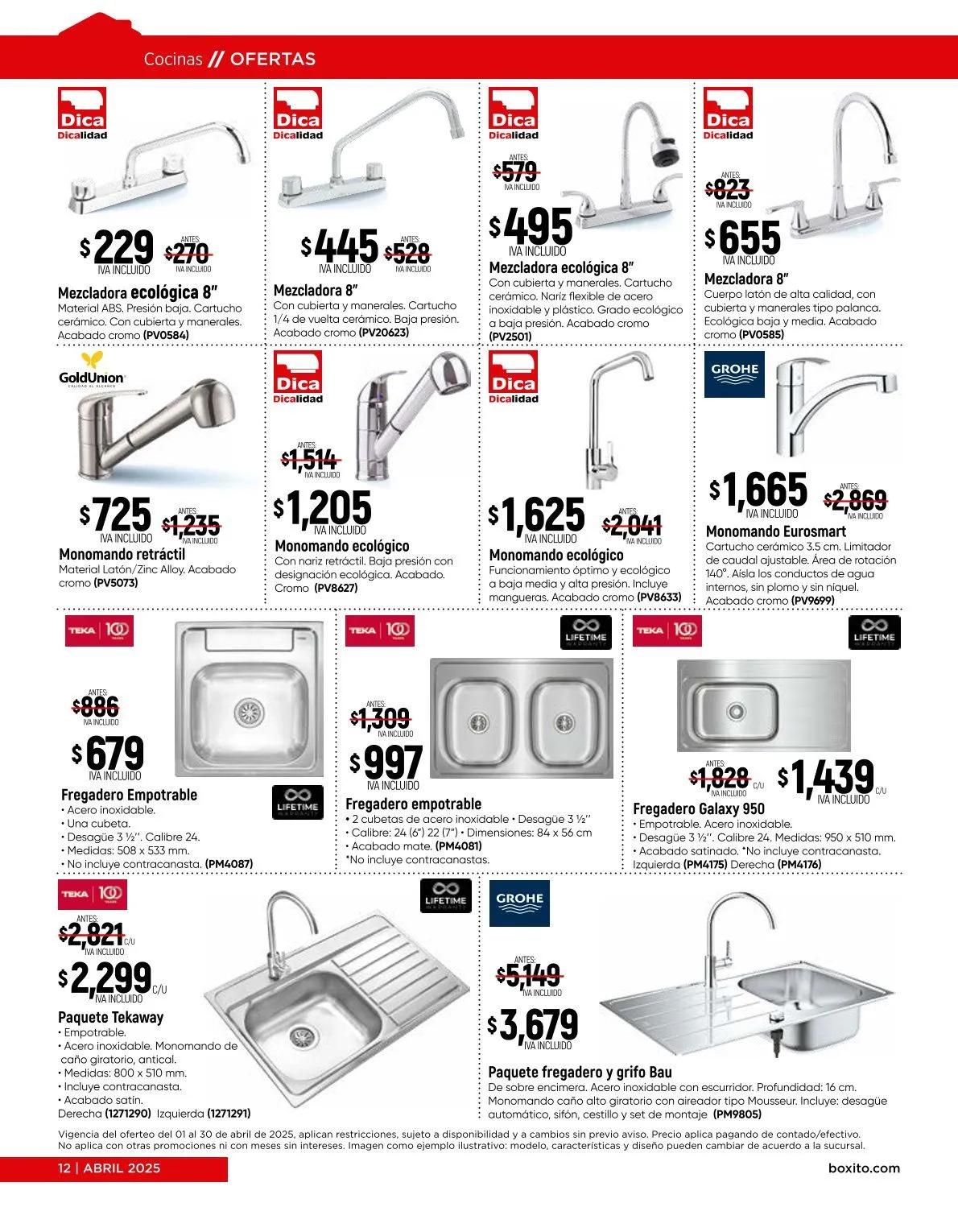 Catálogo de Catalogo 1 de abril al 30 de abril 2025 - Pagina 12