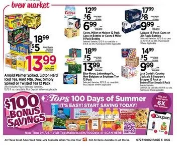 Weekly ad Tops Friendly Markets Sales from July 27 to August 8 2025 - Page 11