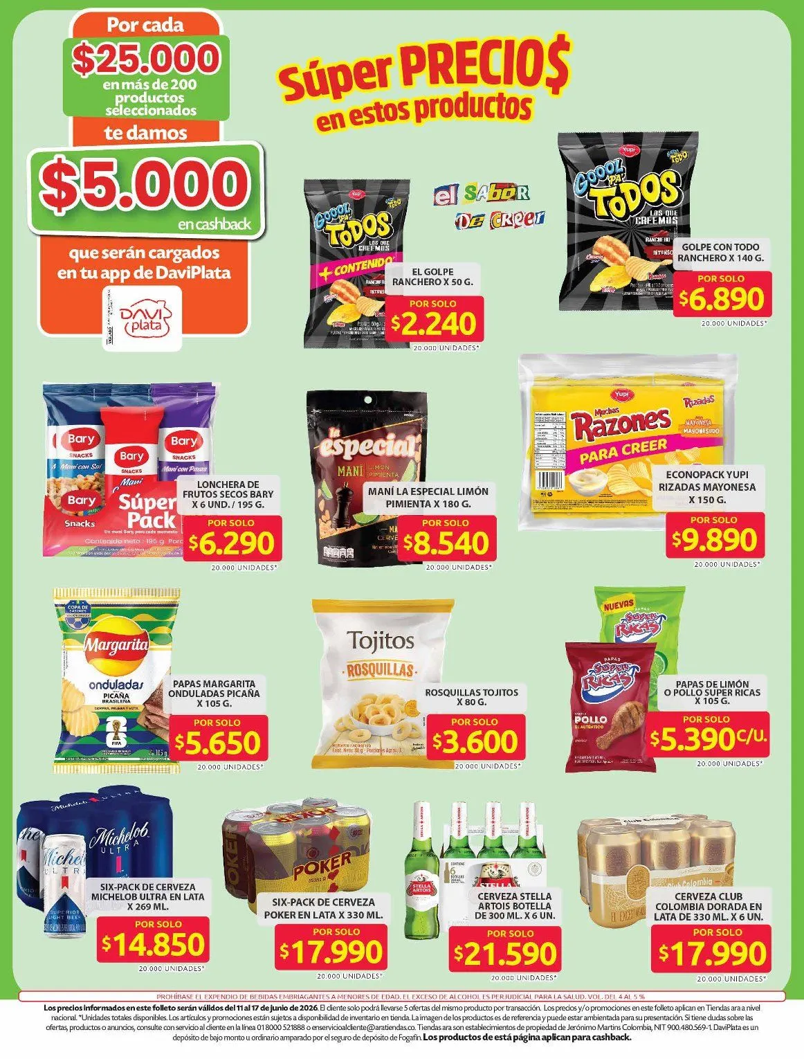 Catalogo de ofertas de Ara 11 de junio al 8 de julio 2026 - Pag 12