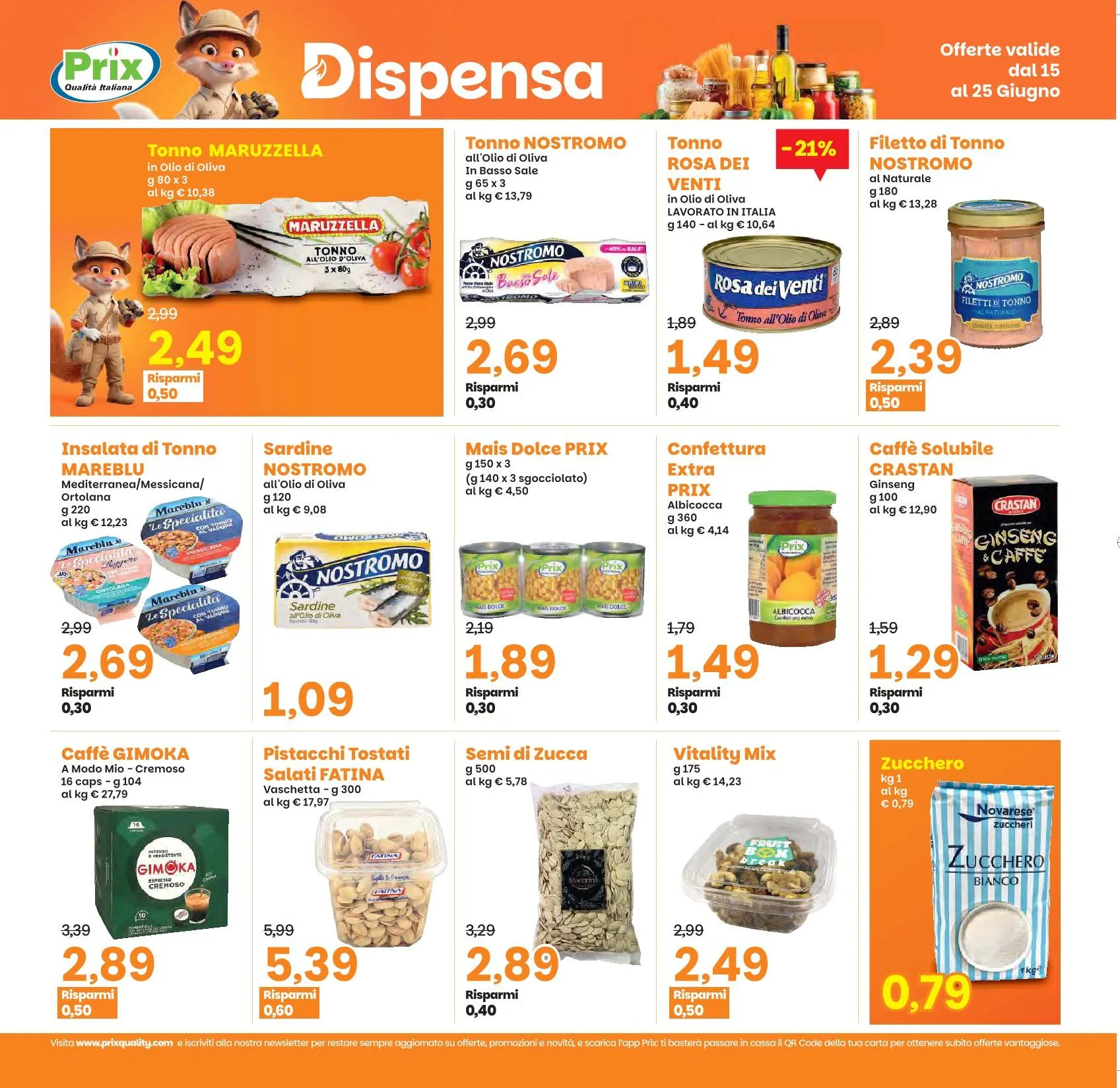  PRIX Volantino  da 15 giugno a 25 giugno di 2026 - Pagina del volantino 12