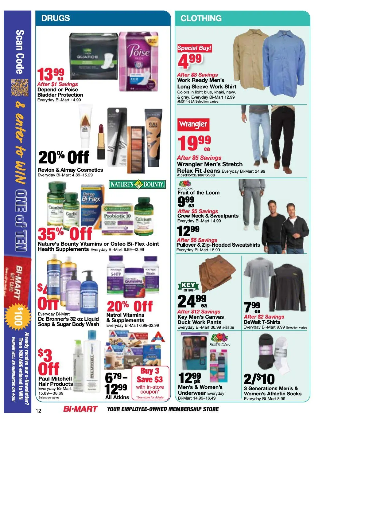 Weekly ad Bi-Mart weekly ads from March 25 to April 15 2025 - Page 12