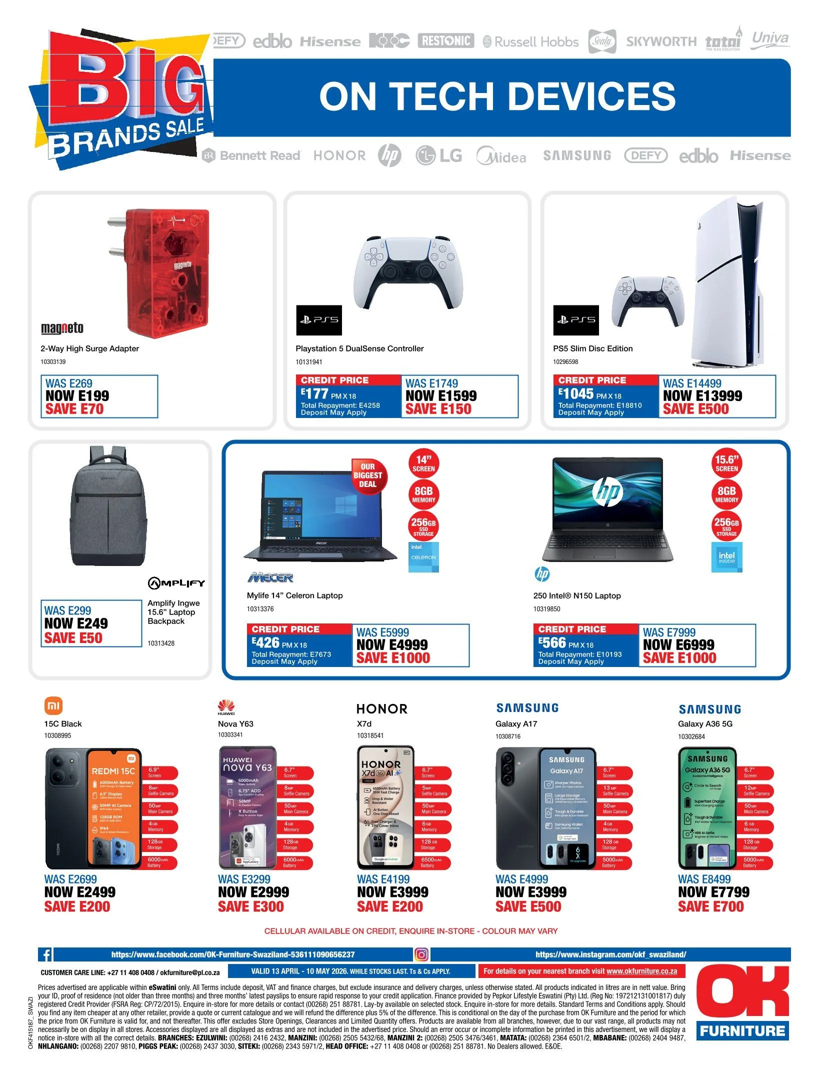 OK Furniture Sales from 13 April to 10 May 2026 - Catalogue Page 12