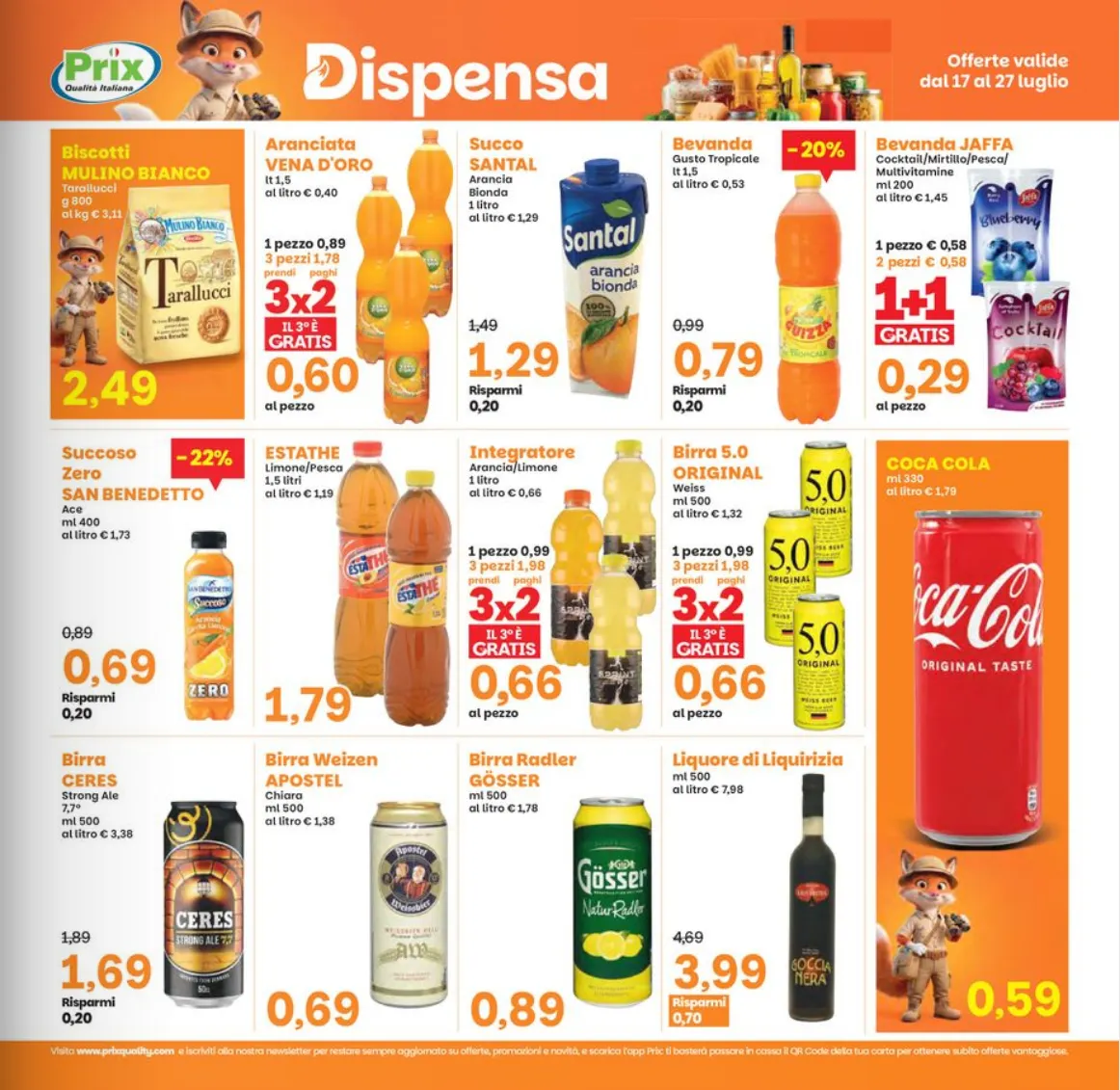 Volantini Prix Quality da 17 luglio a 27 luglio di 2026 - Pagina del volantino 12