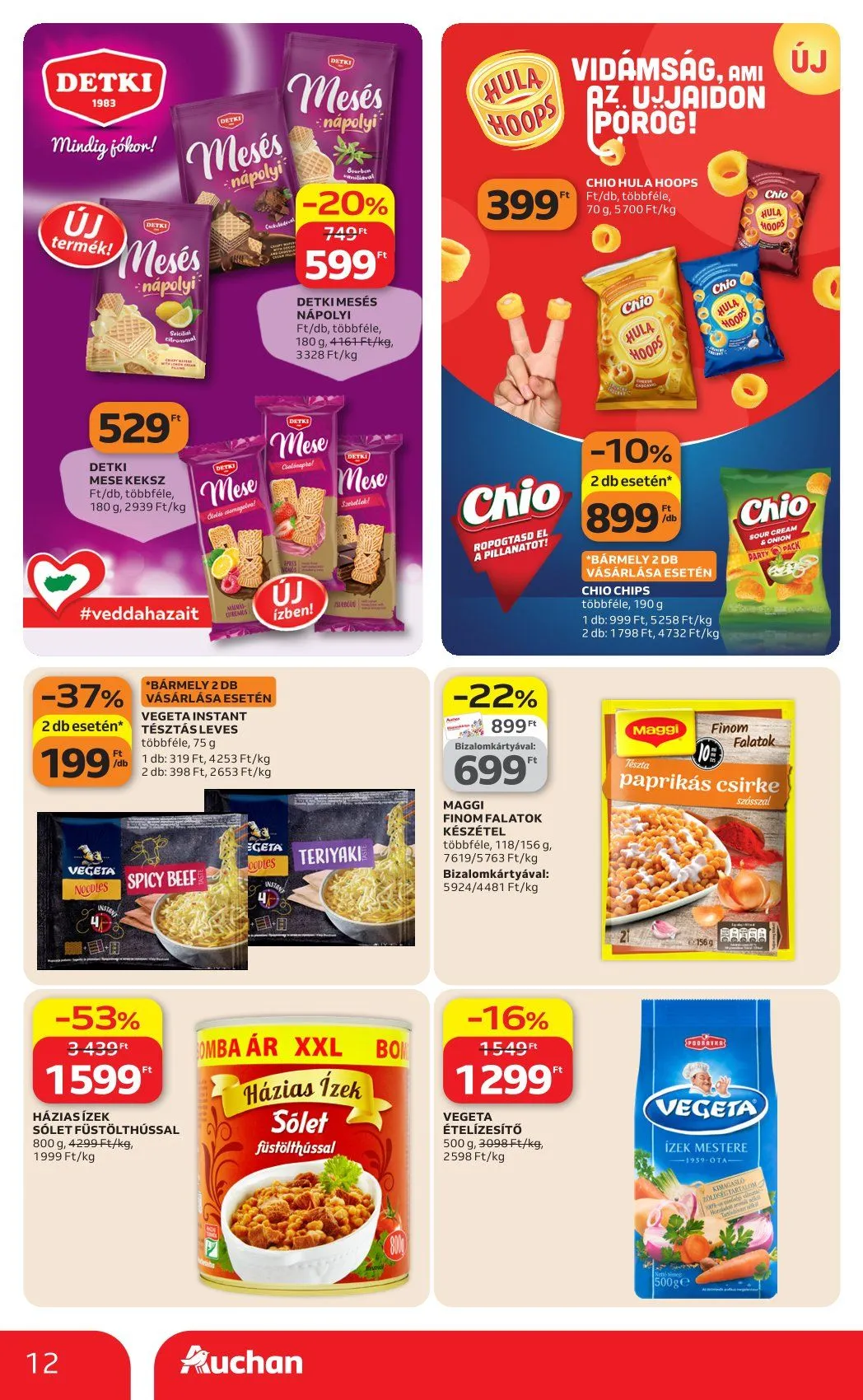 Katalógus Auchan Ajánlatai április 9.-tól április 22.-ig 2026. - Oldal 12