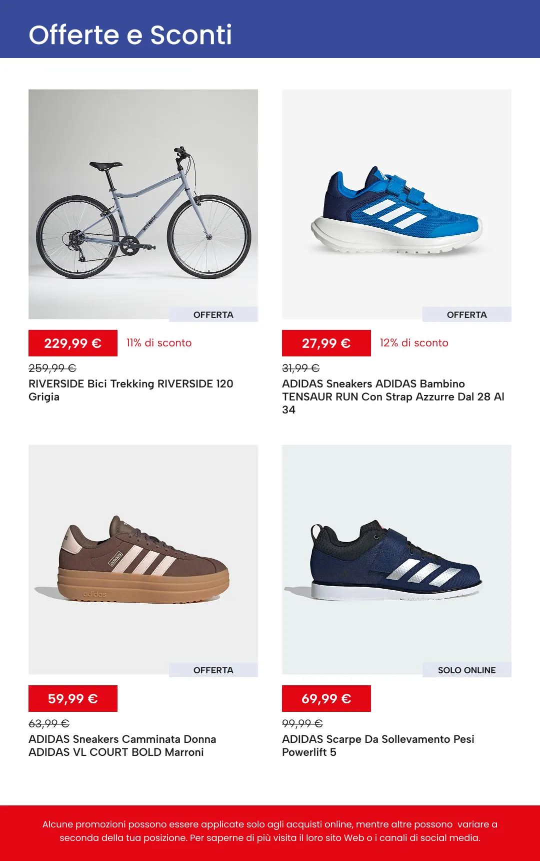 Decathlon Volantino da 17 aprile a 30 aprile di 2026 - Pagina del volantino 12