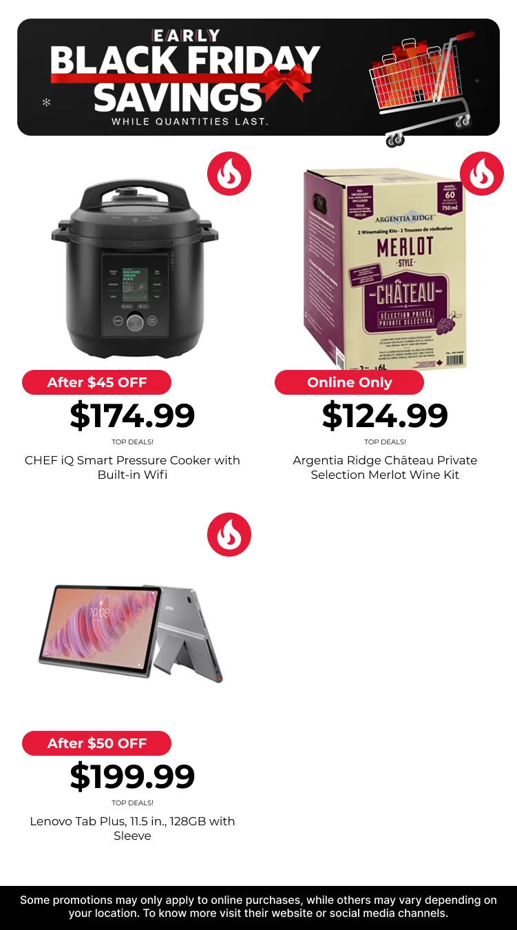 Black friday deals from November 18 to November 30 2025 - flyer page 11