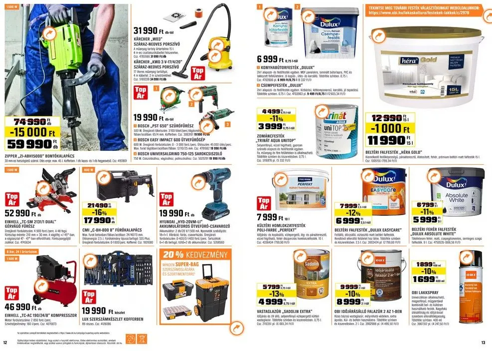 Katalógus OBI Ajánlatok április 1.-tól április 30.-ig 2025. - Oldal 12