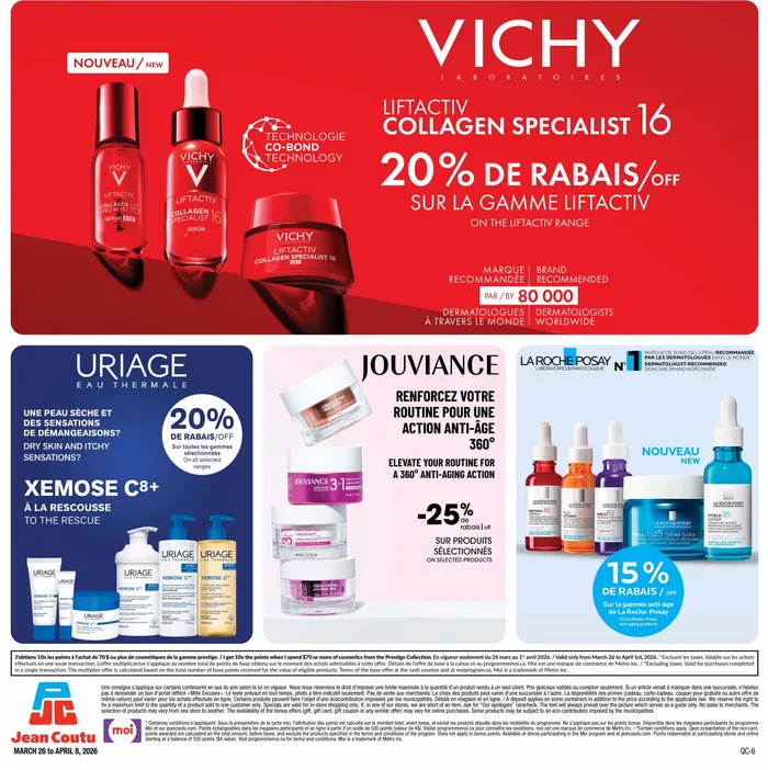 Jean Coutu Sales from March 26 to April 8 2026 - flyer page 12