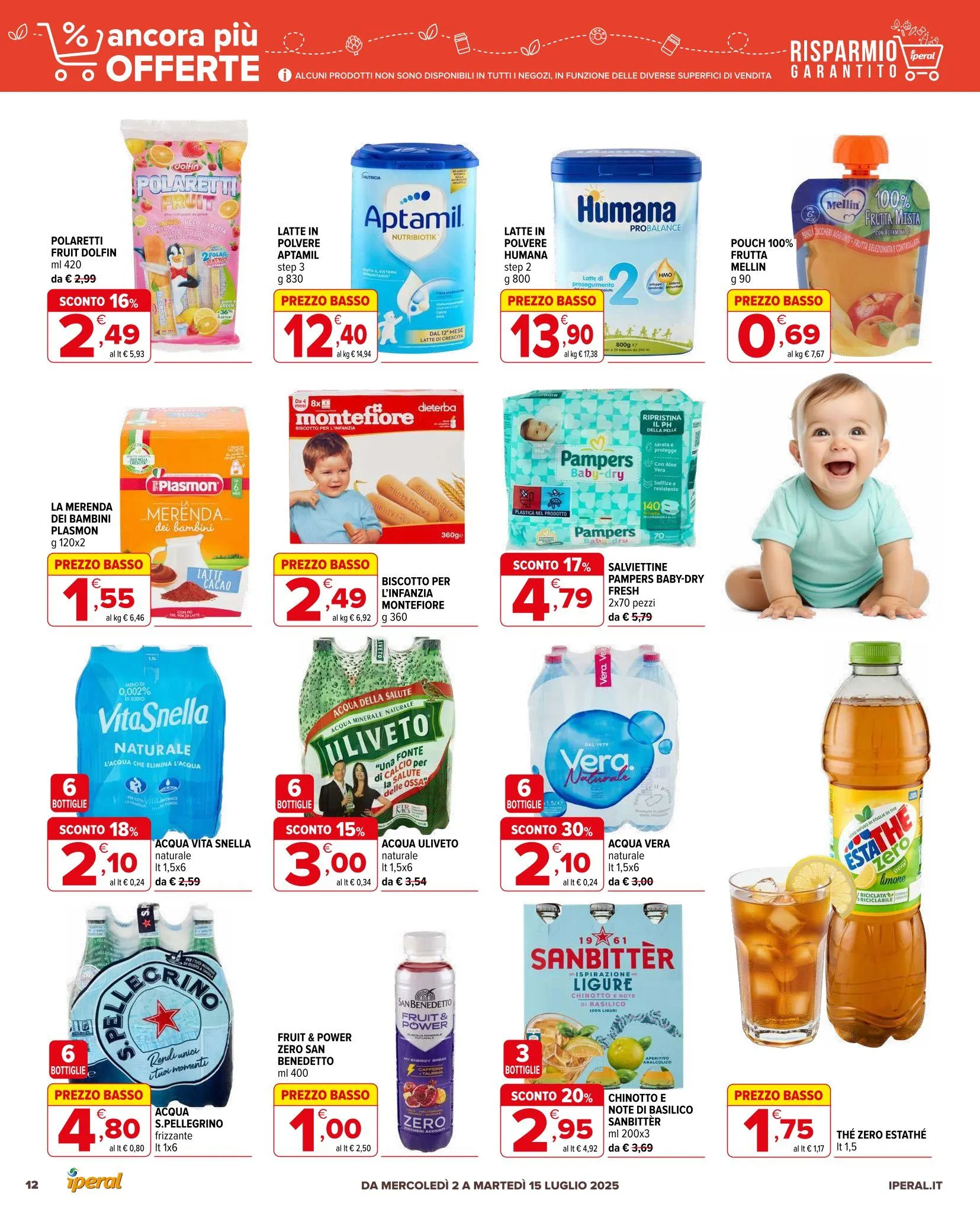 Volantino Iperal da 2 luglio a 15 luglio di 2025 - Pagina del volantino 12