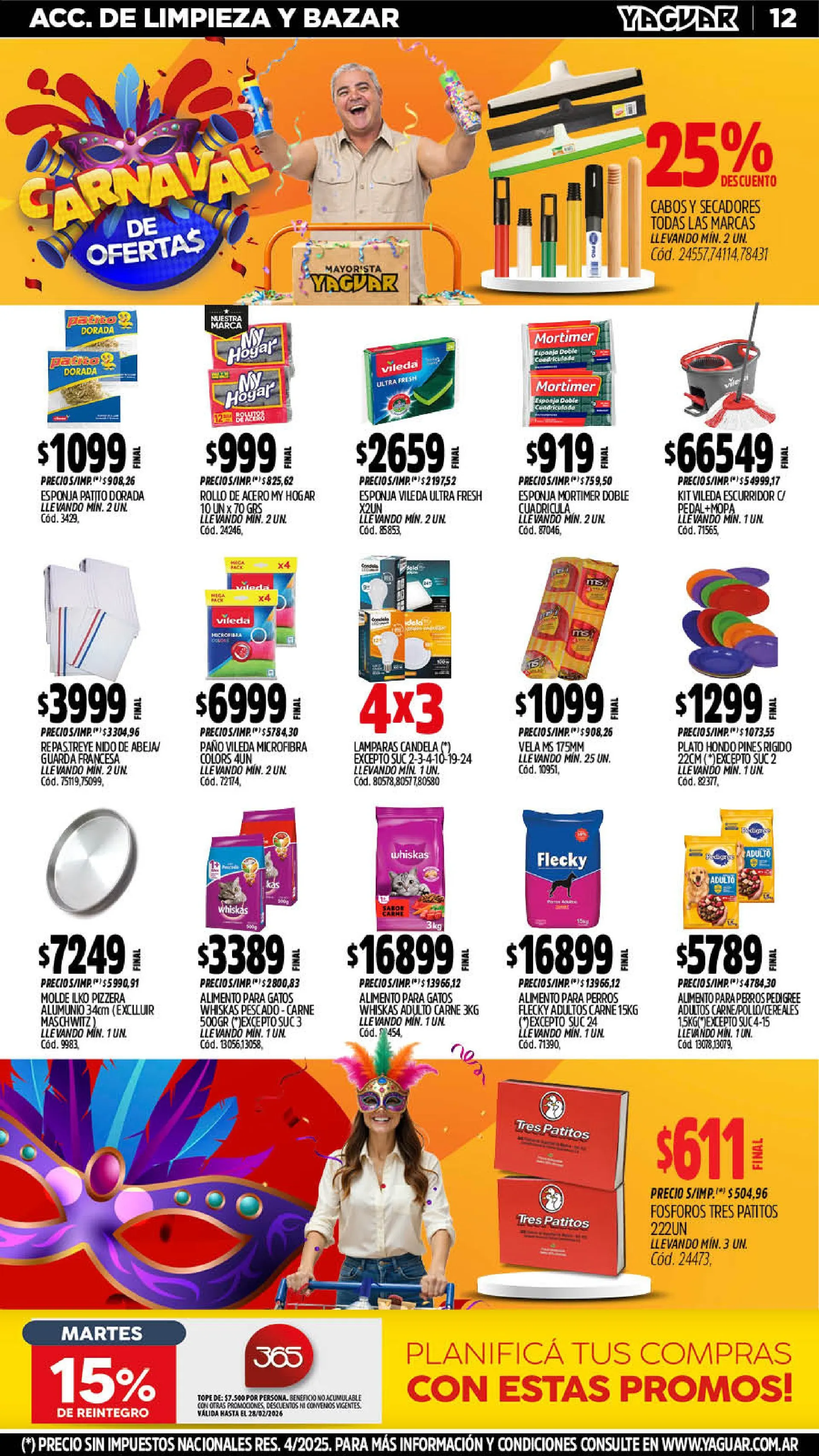 Ofertas de Yaguar Ofertas 9 de febrero al 15 de febrero 2026 - Página 12 del catálogo