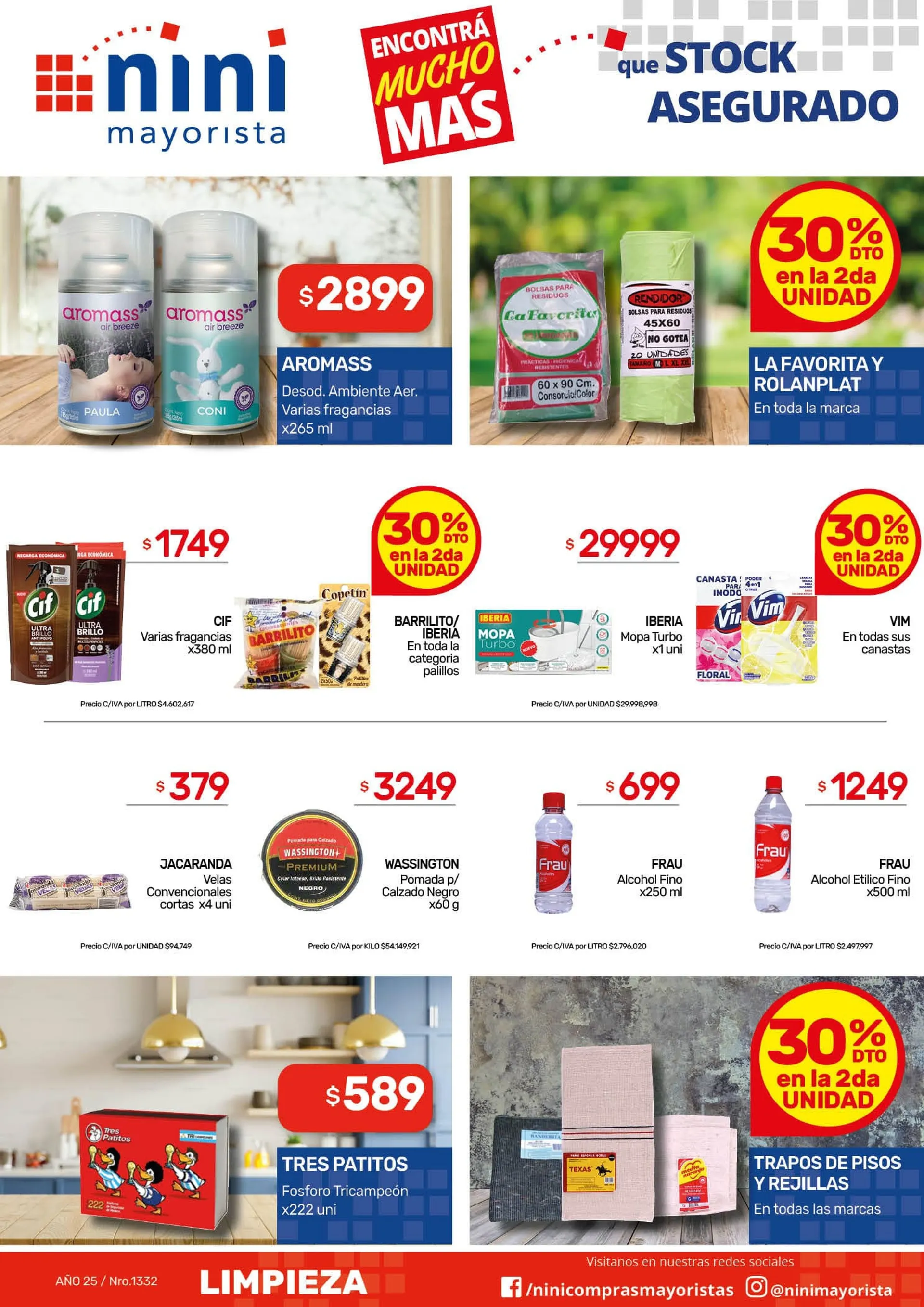 Ofertas de Ofertas Nini Mayorista 3 de noviembre al 9 de noviembre 2025 - Página 12 del catálogo