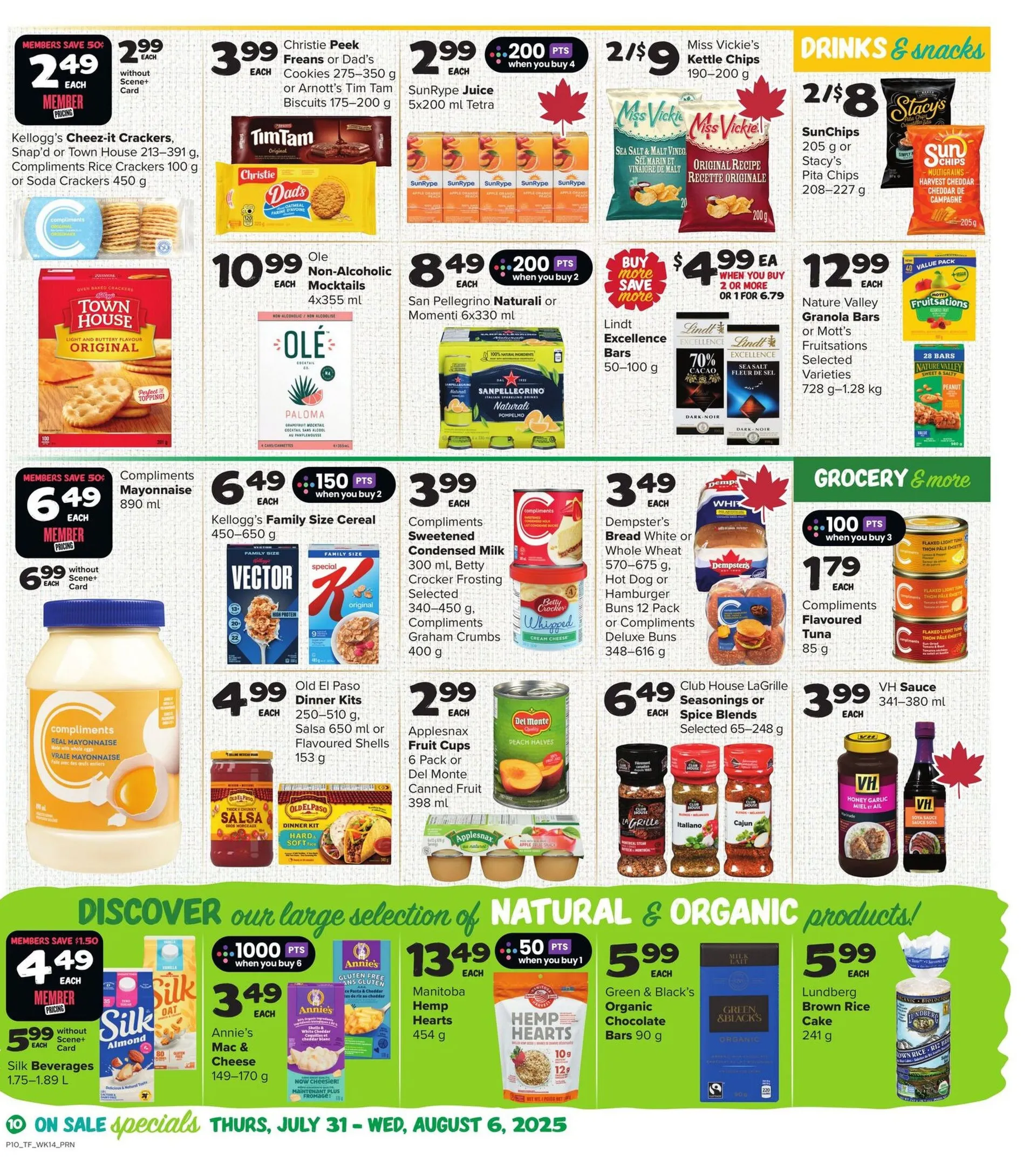 Thrifty Foods Sales from July 31 to August 6 2025 - flyer page 12