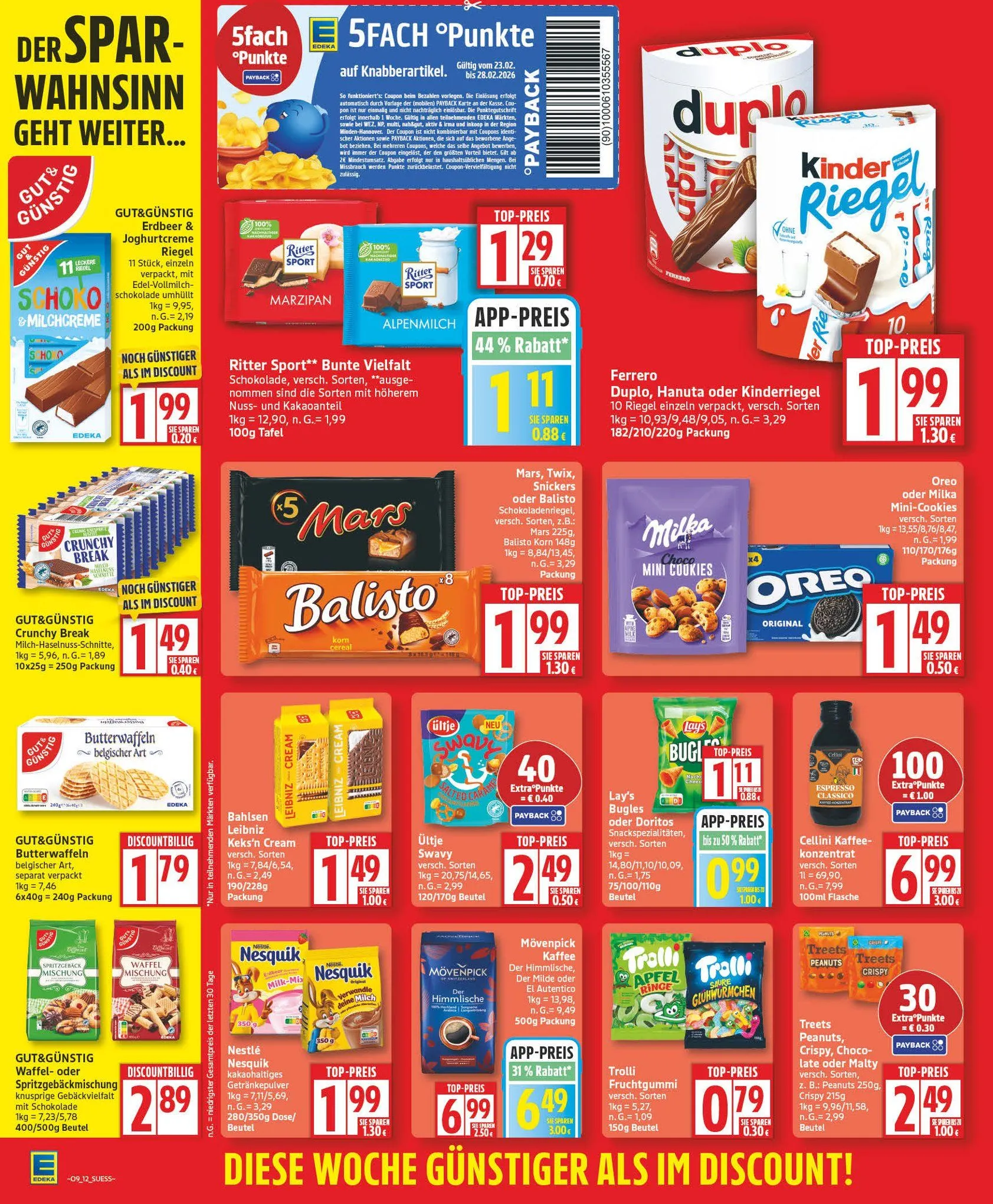 Edeka Angebote von 23. Februar bis 28. Februar 2026 - Prospekt seite 12