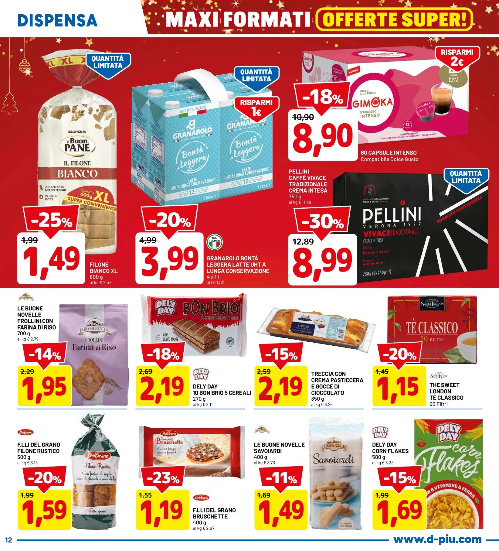  D Più Volantino da 11 dicembre a 21 dicembre di 2025 - Pagina del volantino 12