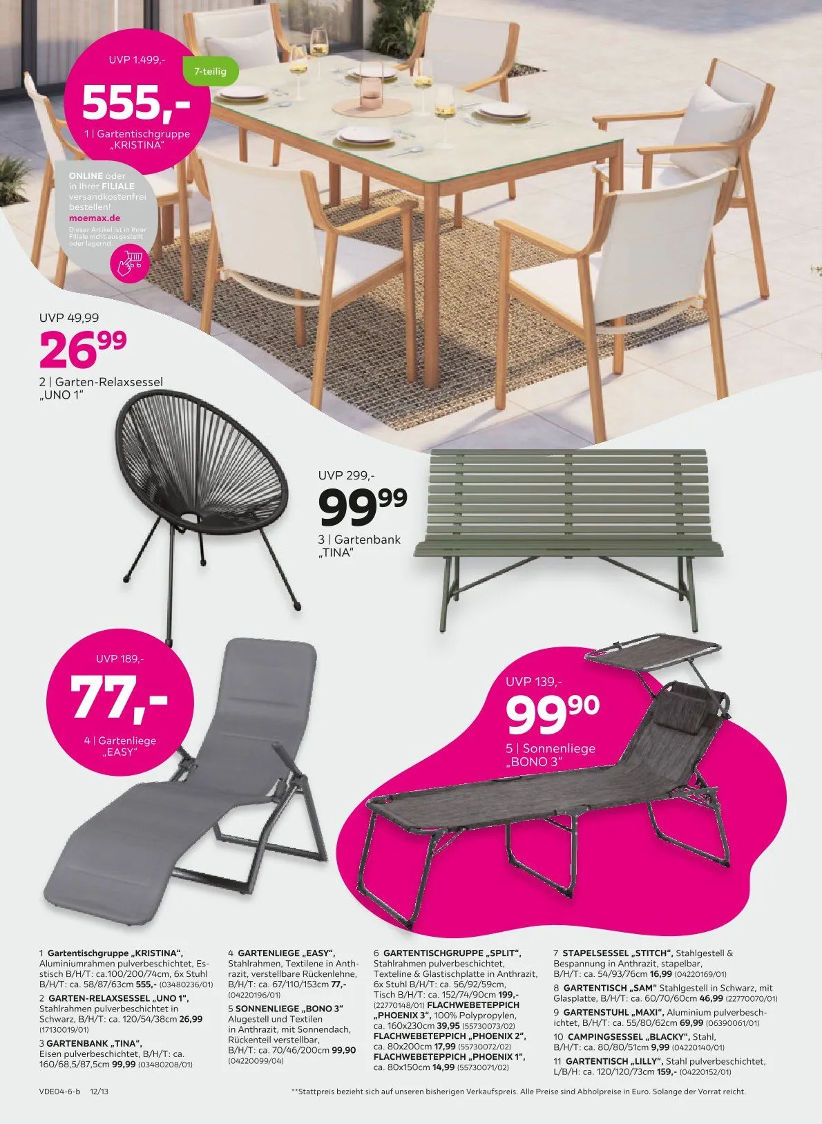 Prospekt mömax  von 6. April bis 12. April 2026 - Prospekt seite 12