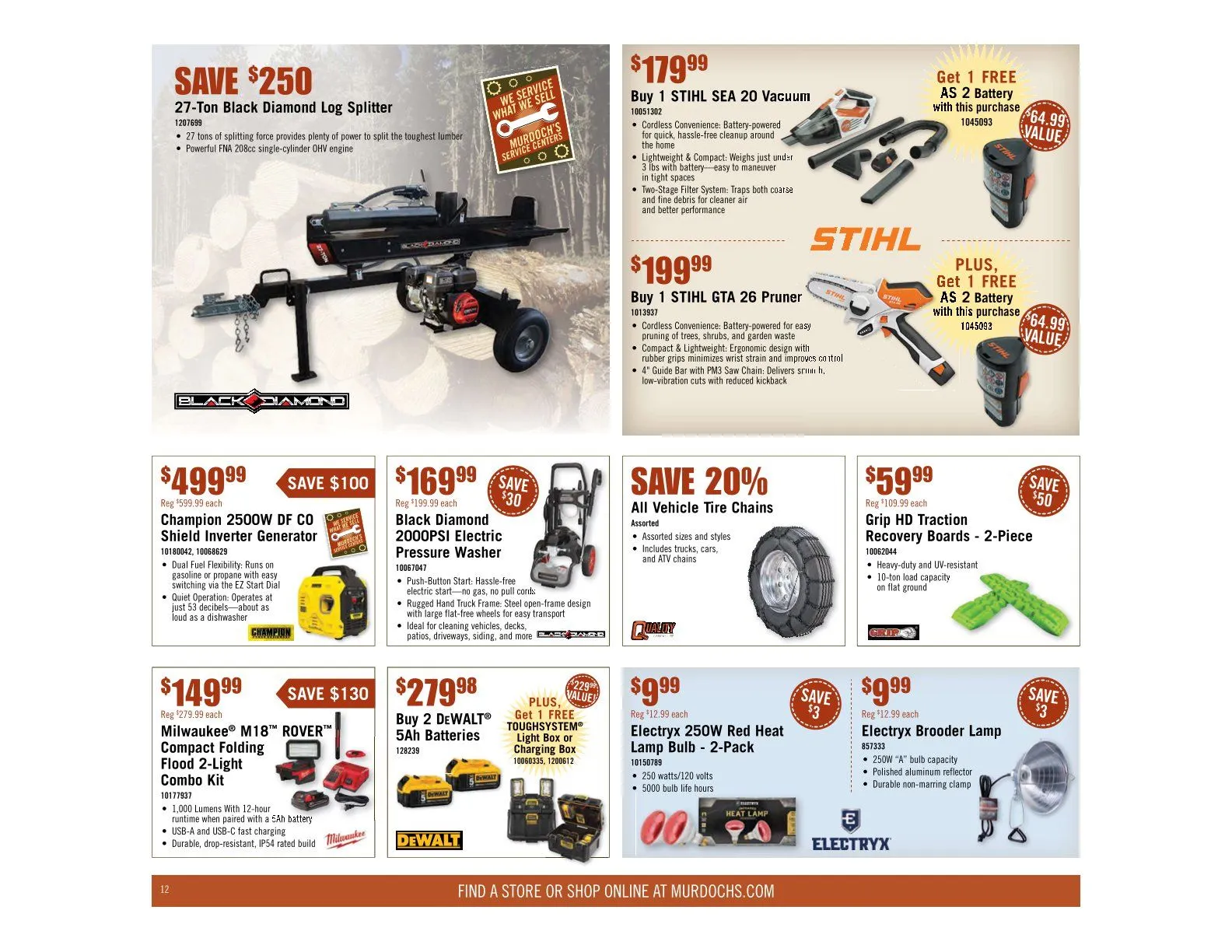 Weekly ad Murdoch’s Sales from October 15 to October 28 2025 - Page 12
