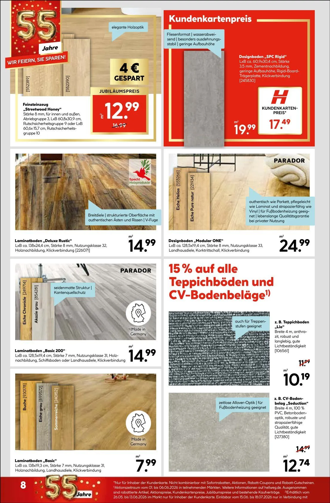 Hellweg Angebote von 1. Juni bis 6. Juni 2026 - Prospekt seite 12