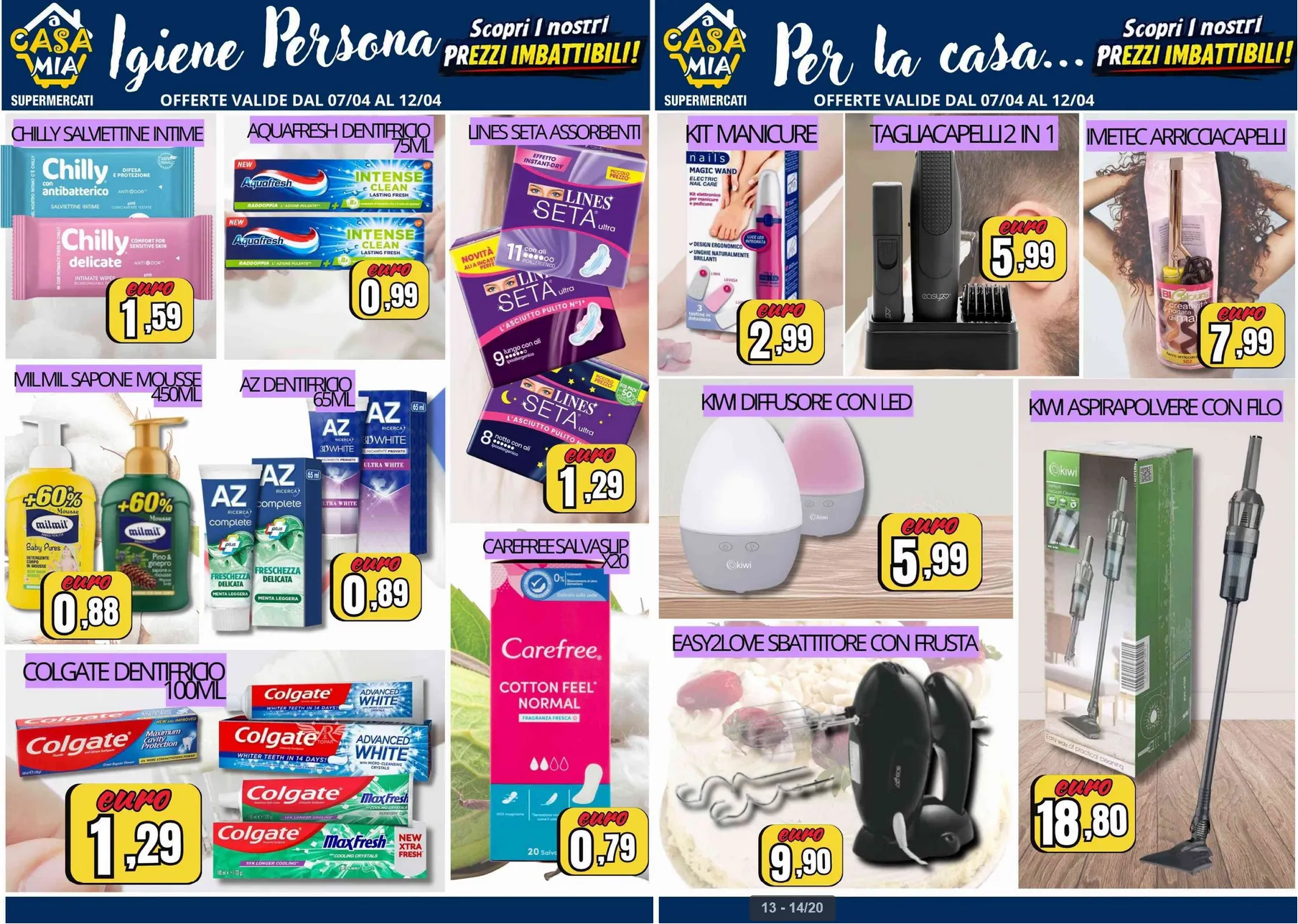  Volantini A Casa Mia da 7 aprile a 12 aprile di 2026 - Pagina del volantino 12
