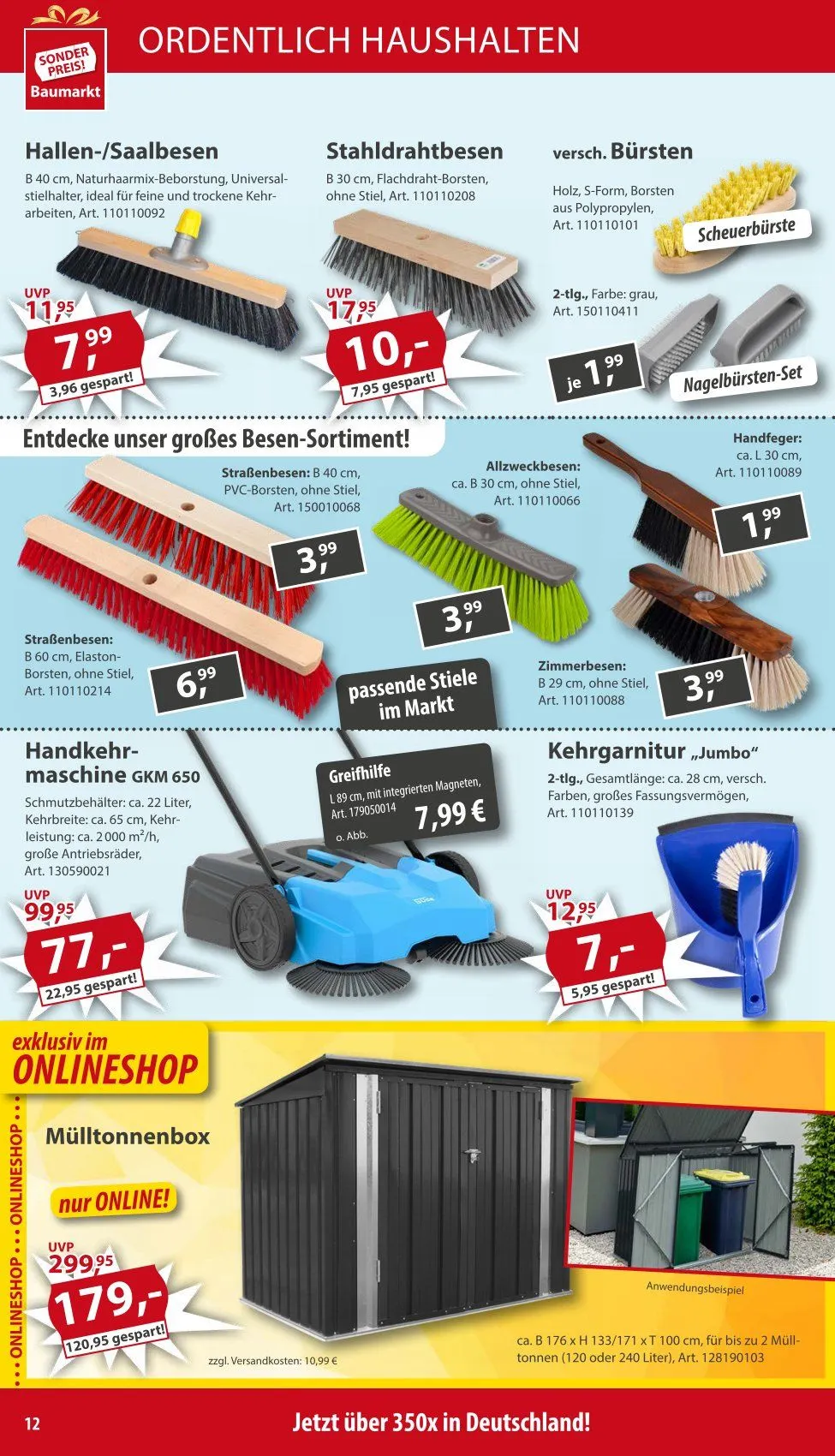 Sonderpreis-Baumarkt Prospekt von 12. April bis 18. April 2025 - Prospekt seite 12