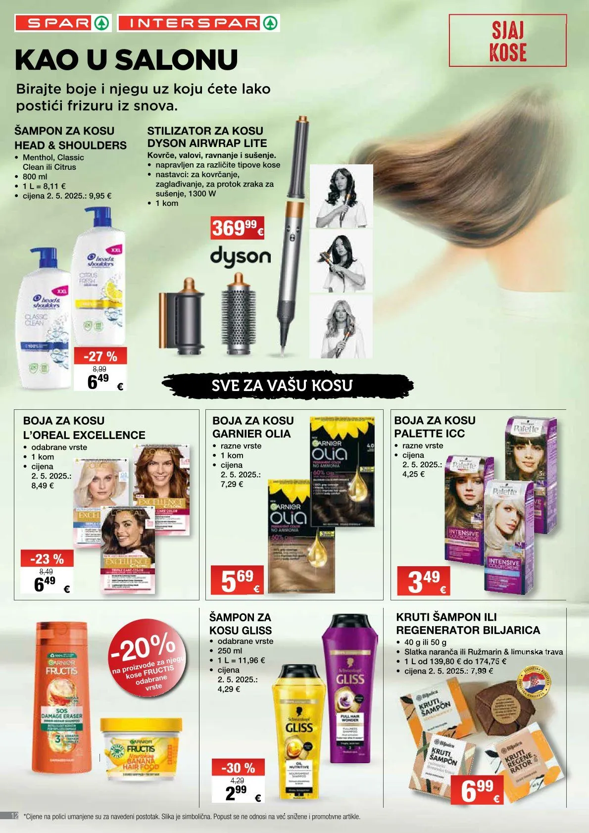 Katalog Najnovije ponude trgovine INTERSPAR od 23. listopada do 12. studenoga 2025. - Pregled Stranica 12