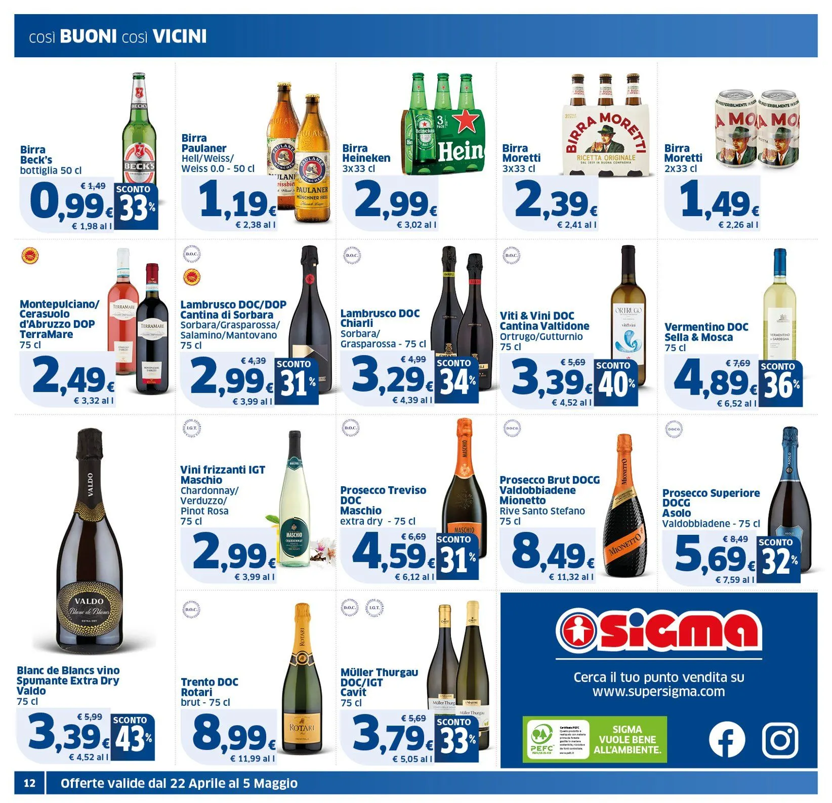 Volantini Sigma da 22 aprile a 5 maggio di 2026 - Pagina del volantino 12