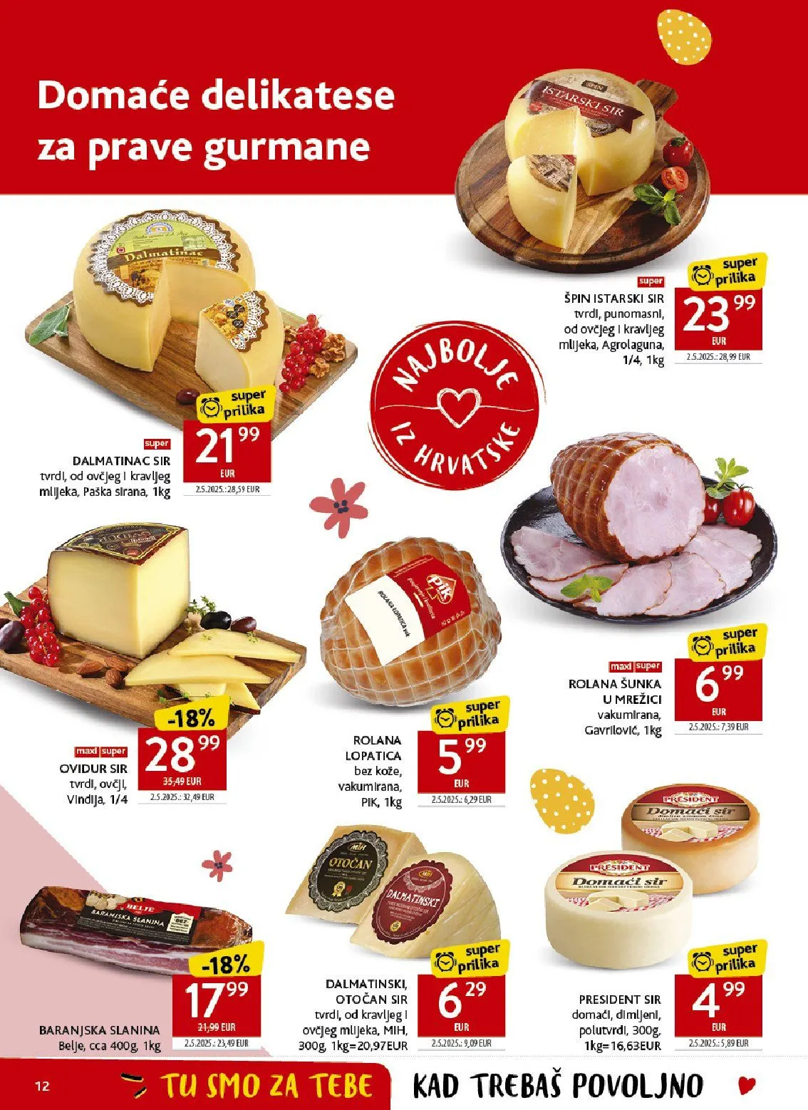 Katalog Konzum od 25. ožujka do 4. travnja 2026. - Pregled Stranica 12