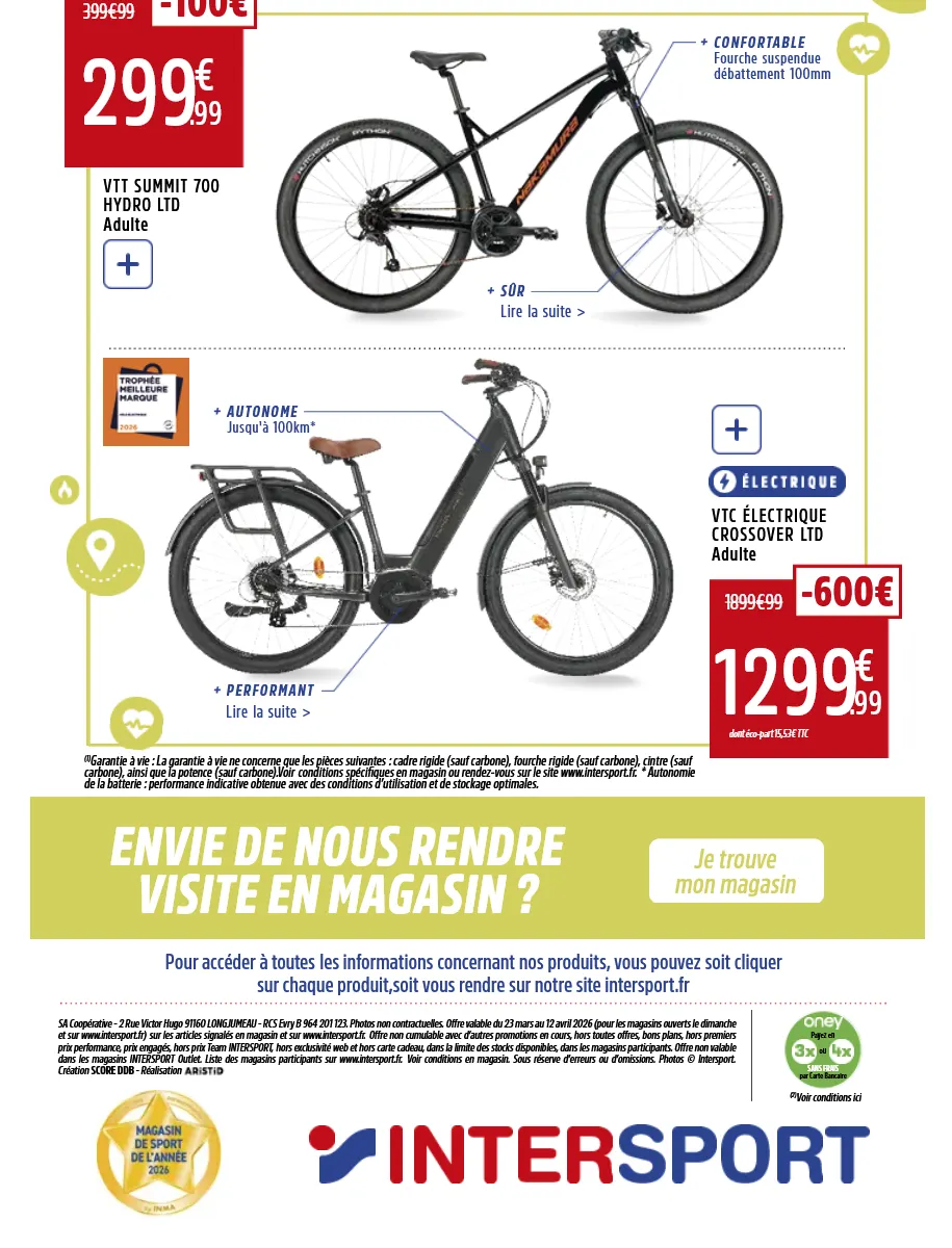 Intersport Catalogue du 23 mars au 12 avril 2026 - Catalogue page 12
